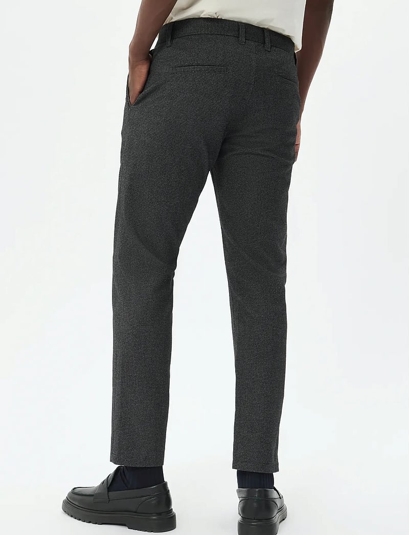 Matinique - MAparker Pant - kostiuminės kelnės - dark grey melange - 3