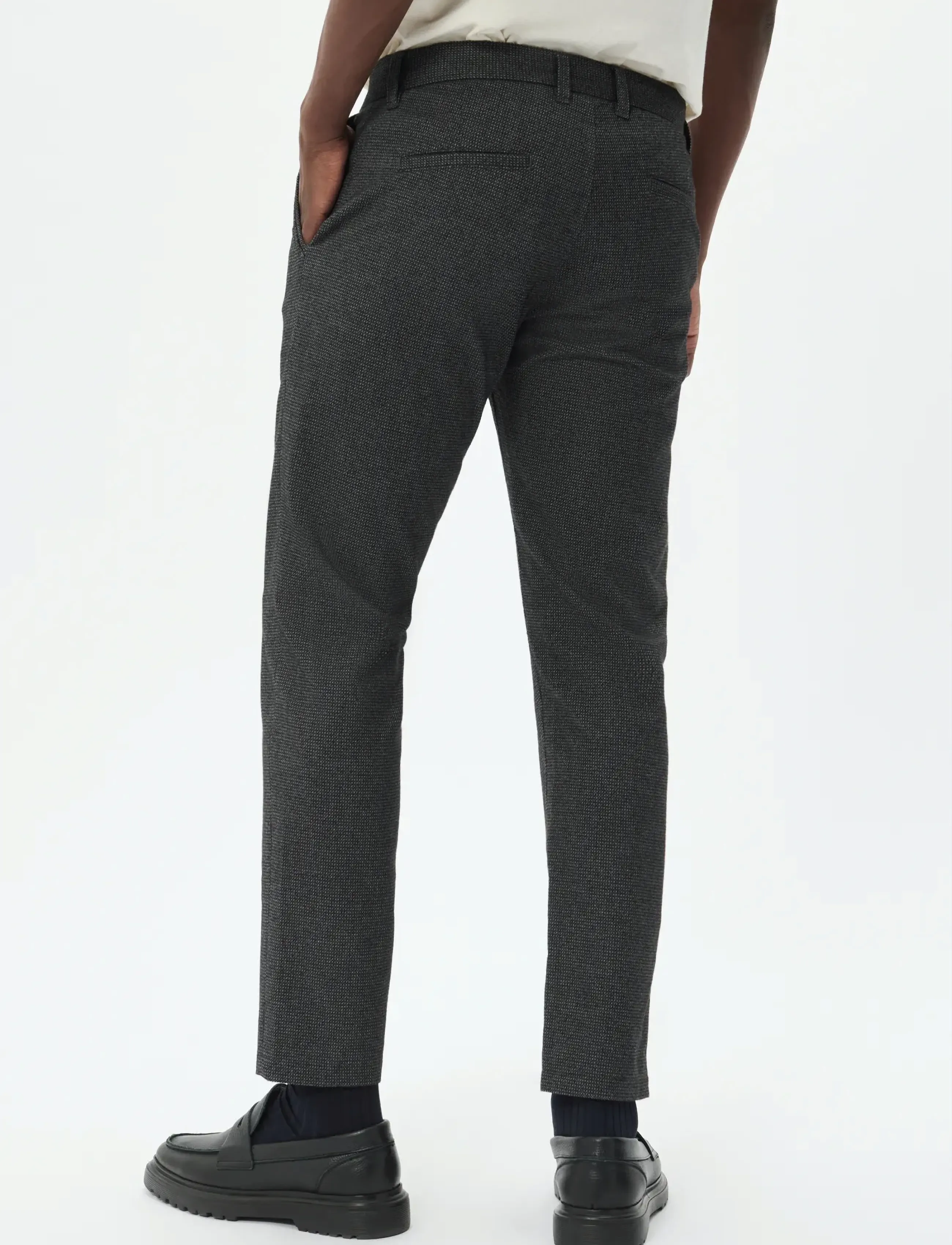 Matinique - MAparker Pant - män - dark grey melange - 3
