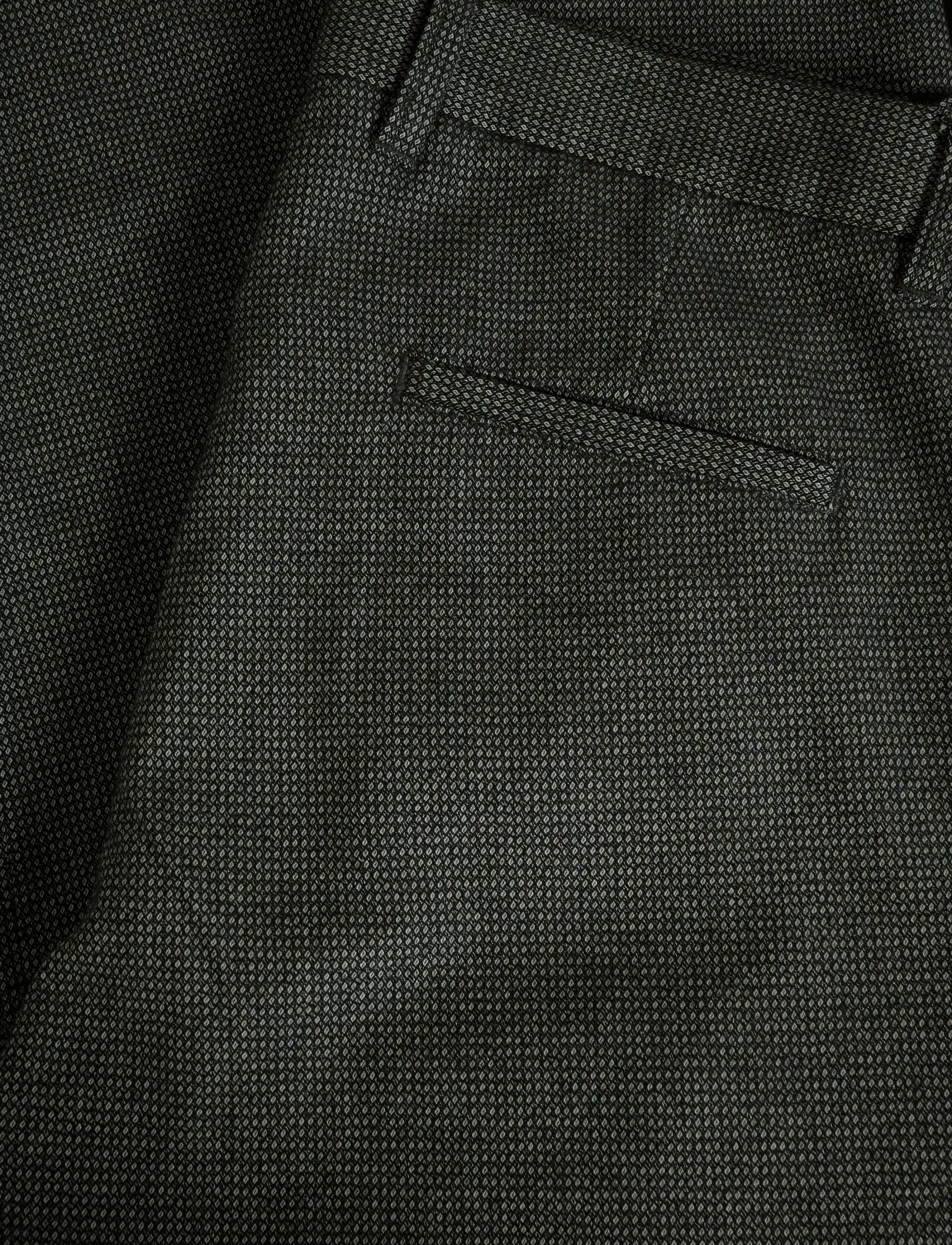 Matinique - MAparker Pant - kostymbyxor - dark grey melange - 5