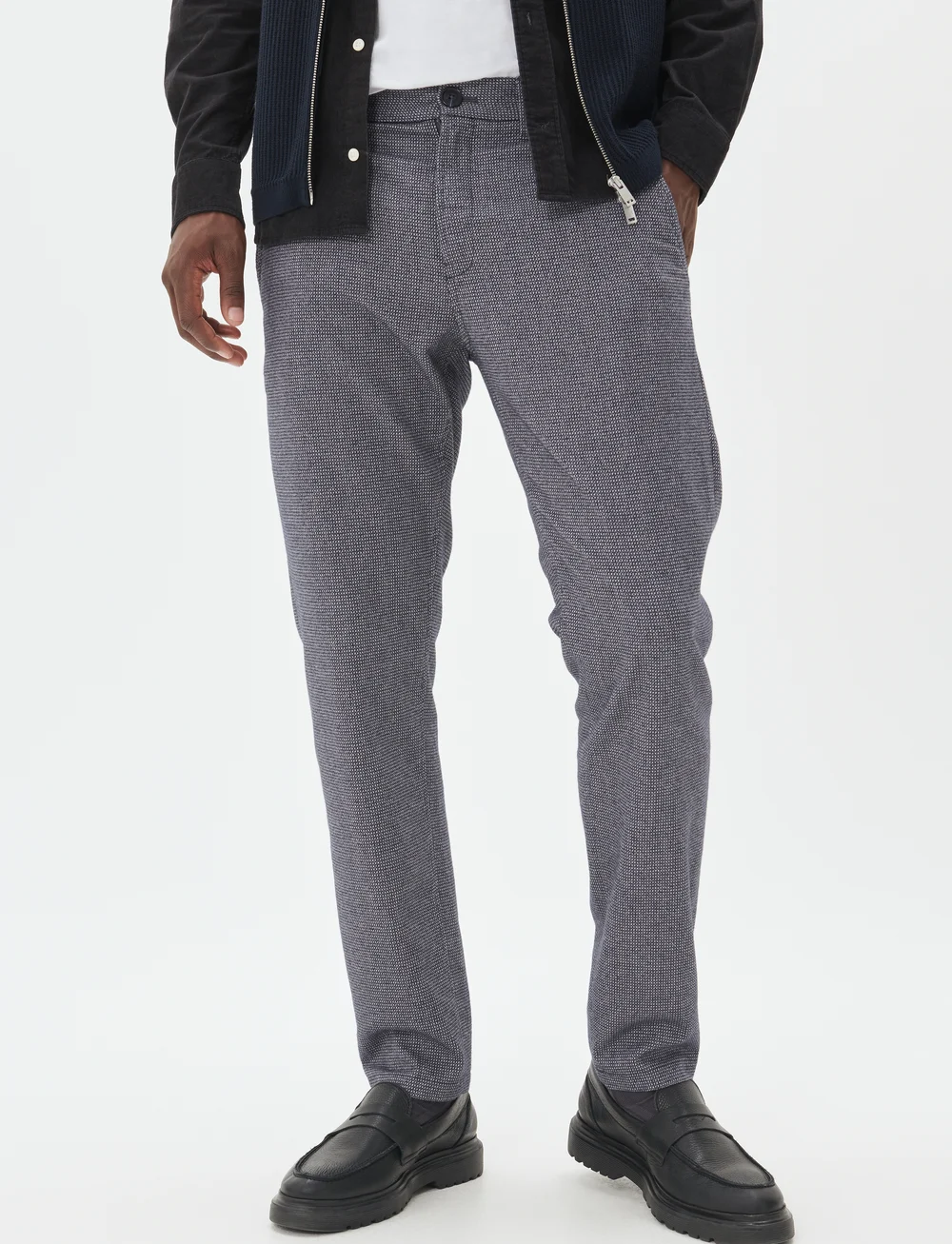 Matinique - MAparker Pant - uzvalka bikses - dark navy - 0