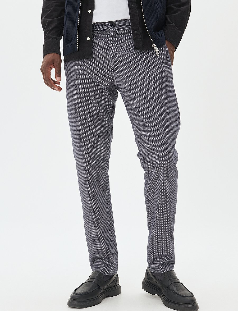 Matinique - MAparker Pant - kostymbyxor - dark navy - 0