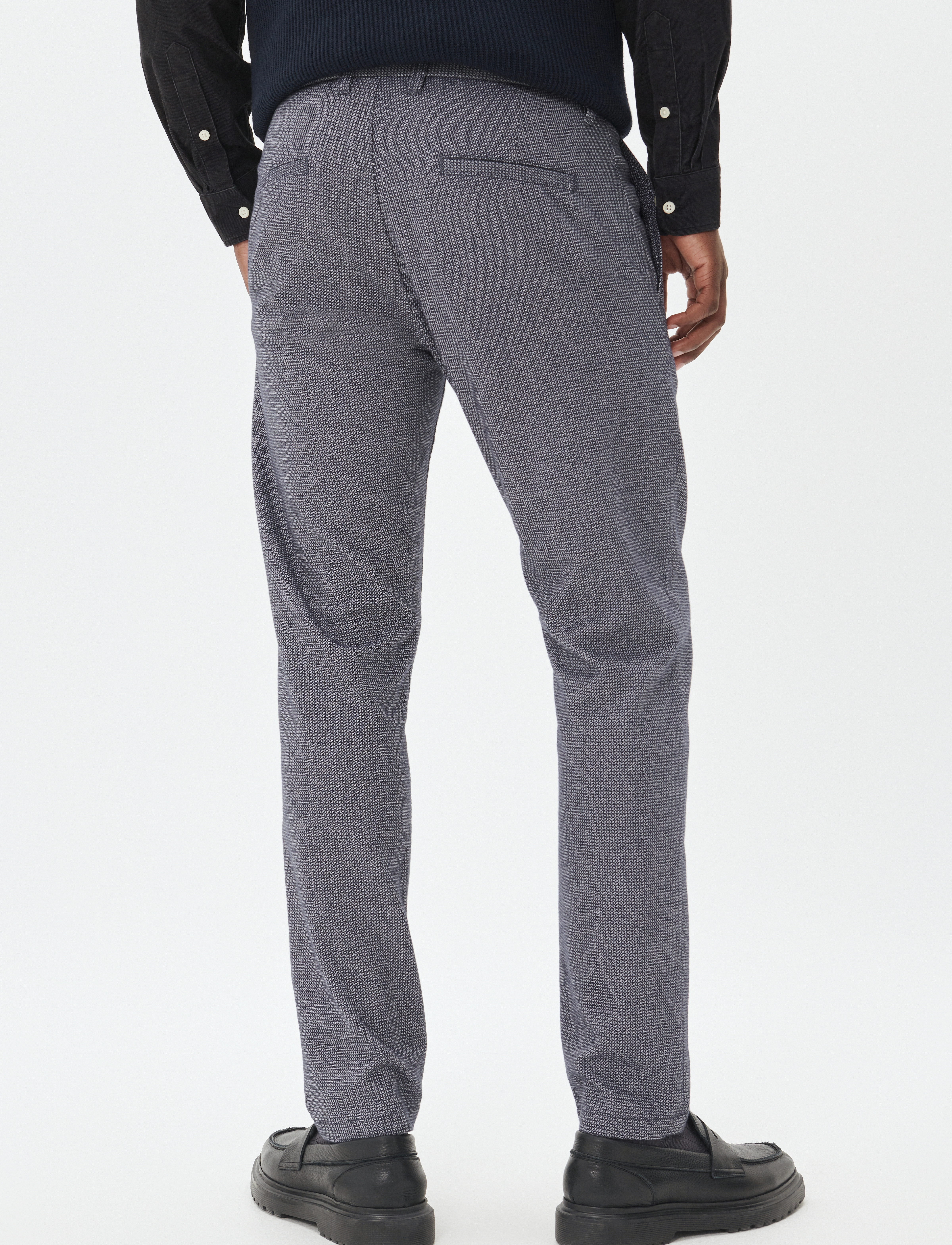 Matinique - MAparker Pant - kostymbyxor - dark navy - 4