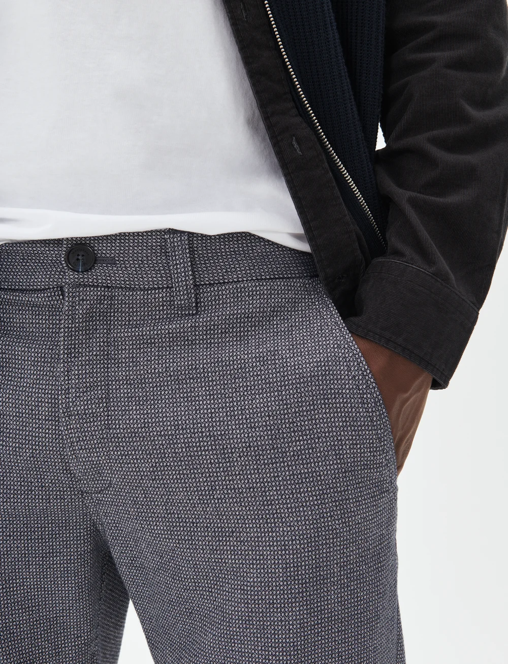 Matinique - MAparker Pant - uzvalka bikses - dark navy - 5