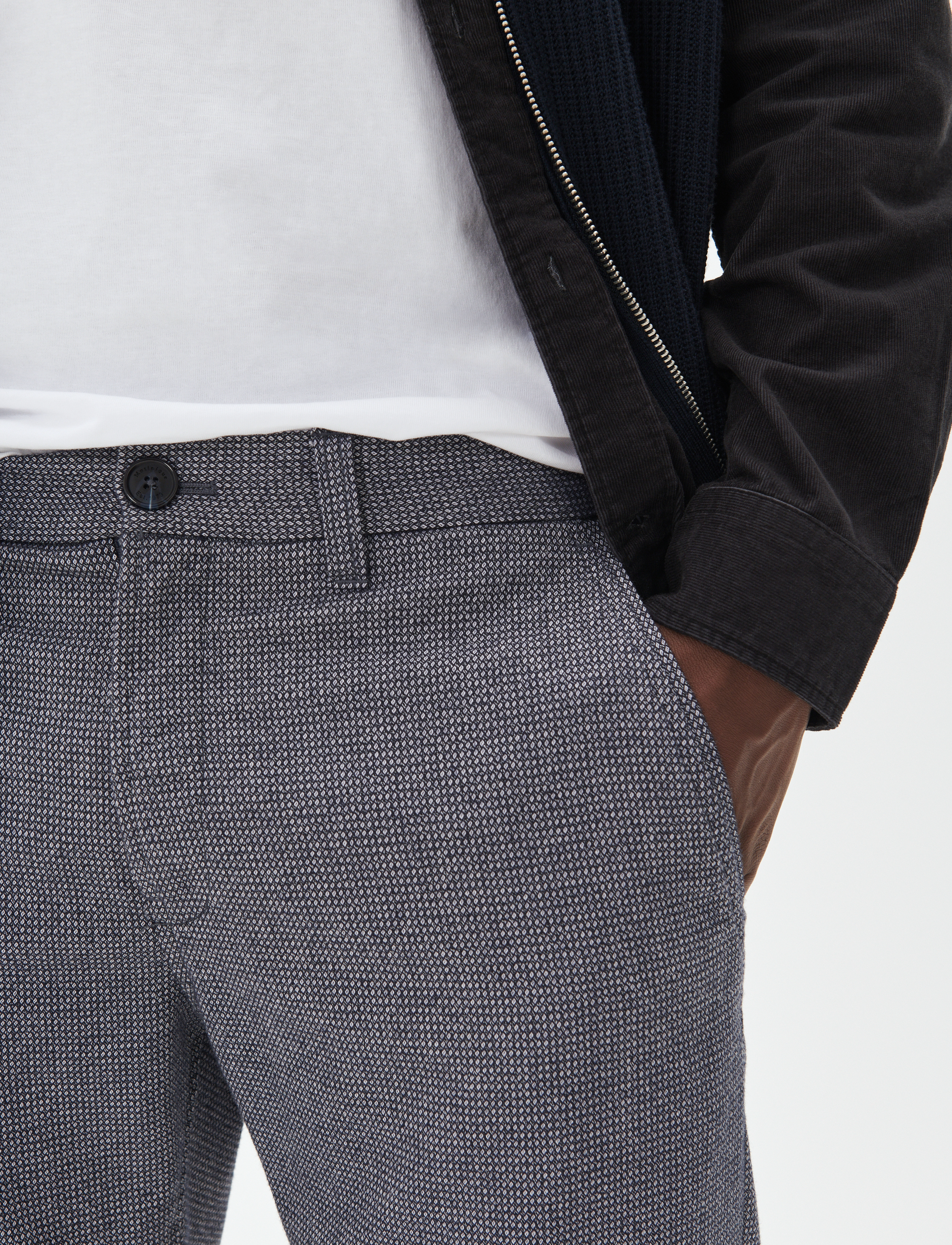 Matinique - MAparker Pant - kostymbyxor - dark navy - 5