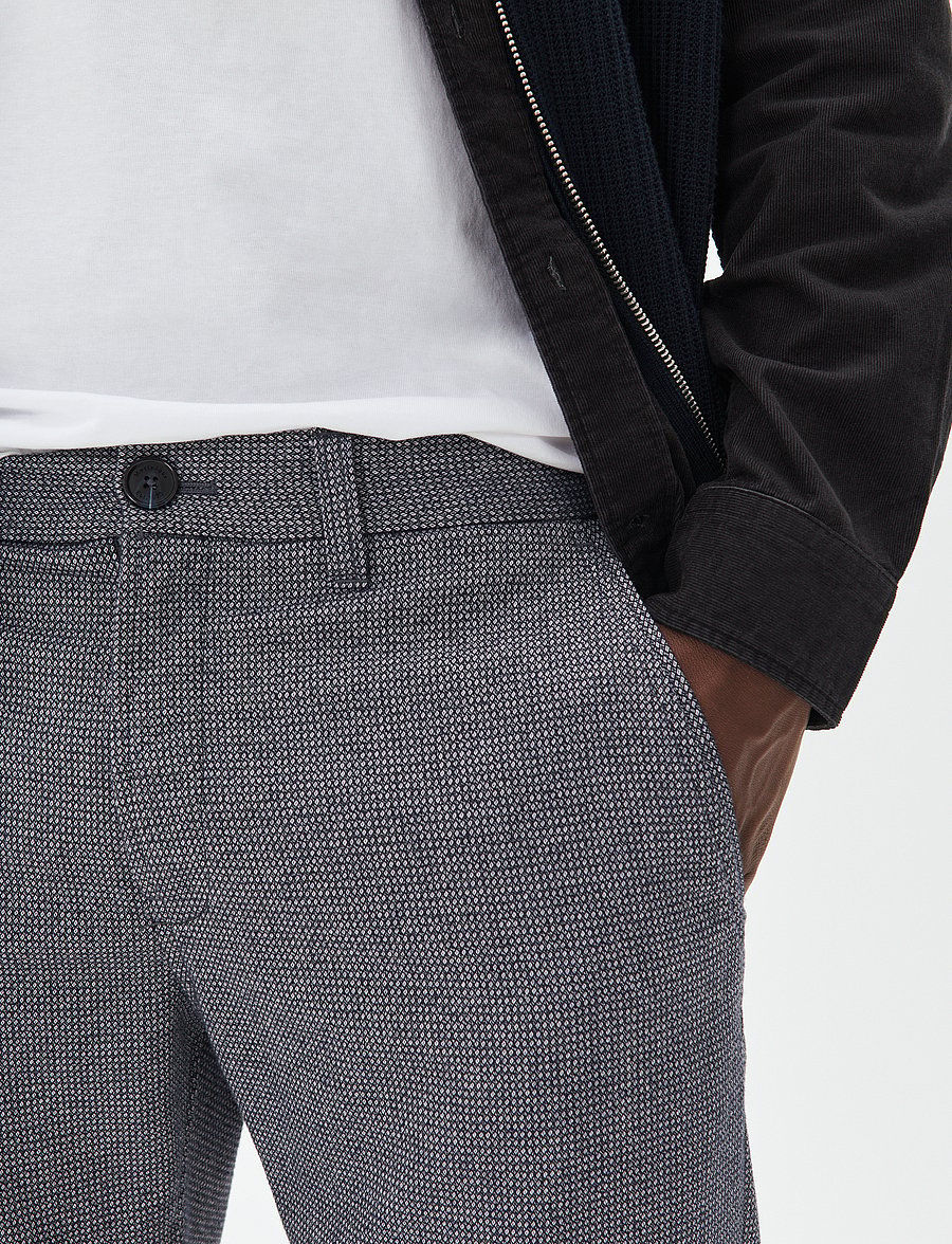 Matinique - MAparker Pant - kostymbyxor - dark navy - 5
