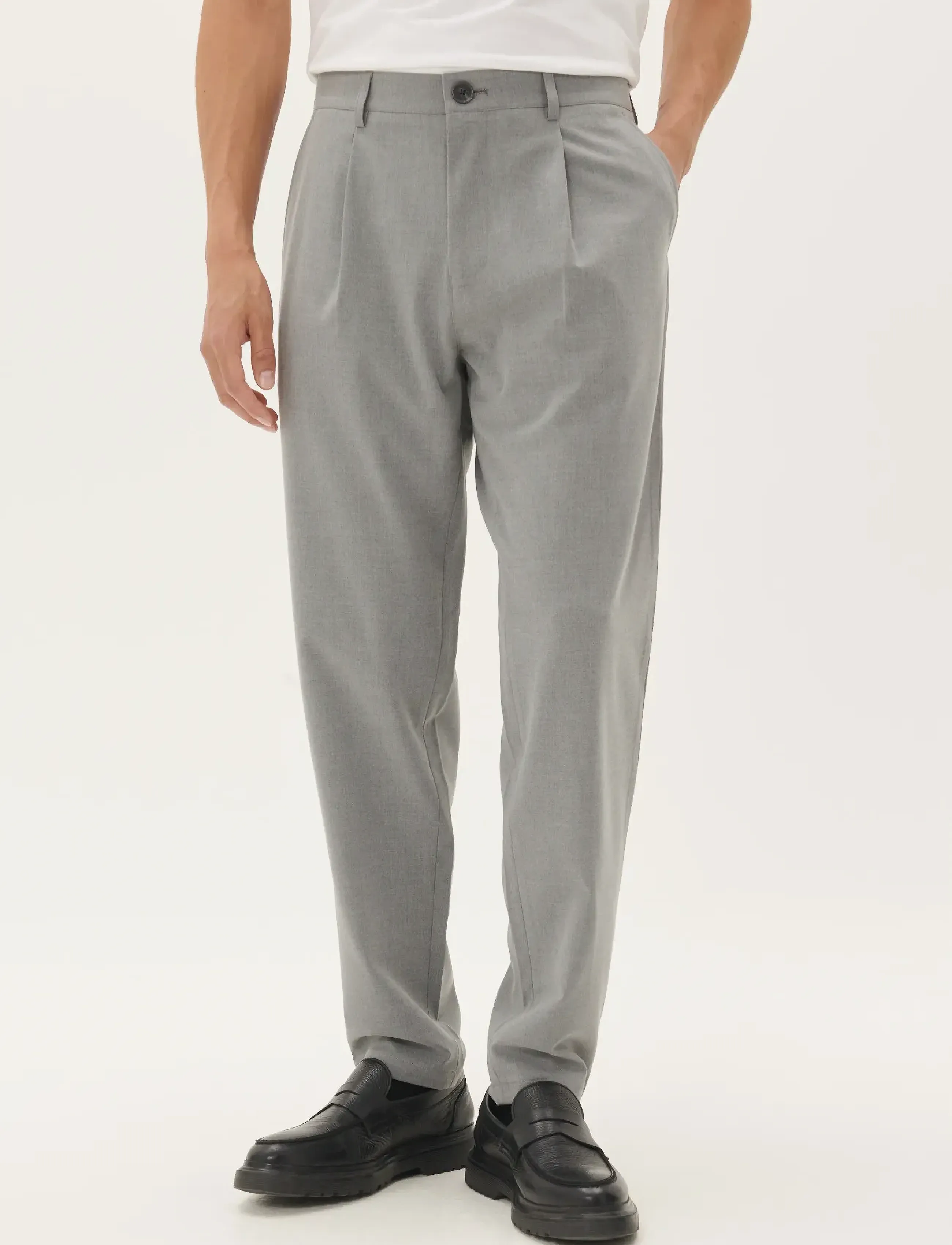 Matinique MAkian Pant - Rennot housut - SMOKED PEARL / grey