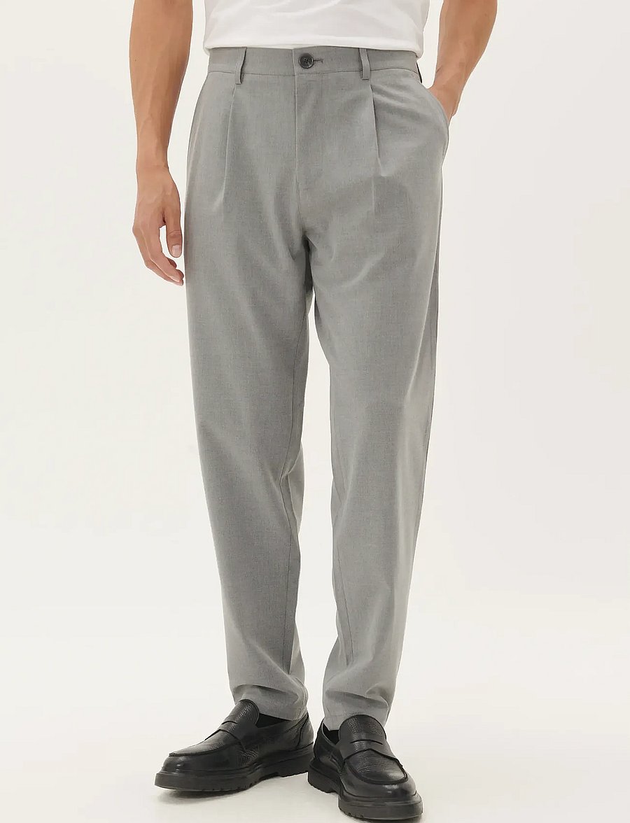 Matinique - MAkian Pant - casual bukser - smoked pearl - 0