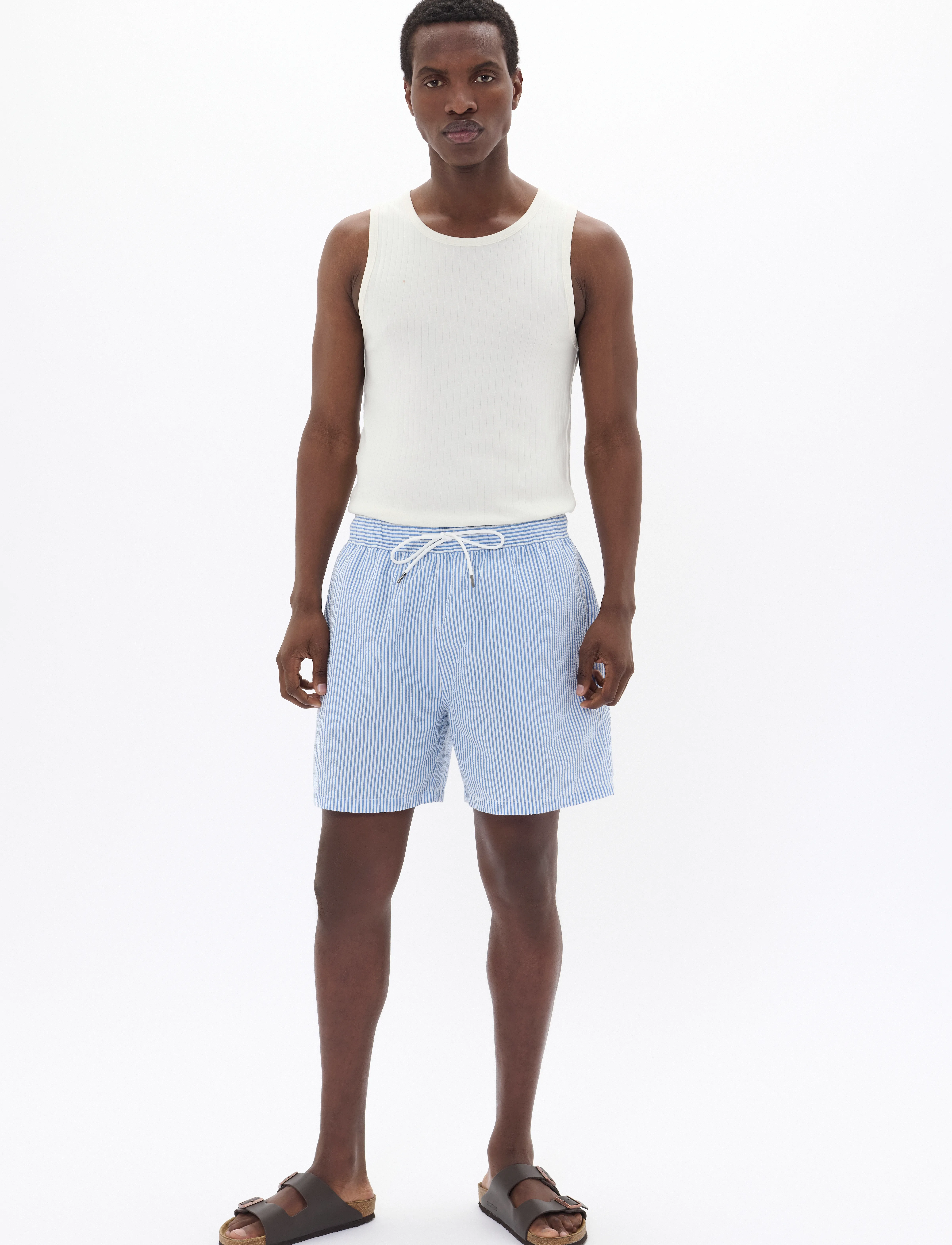 Matinique - MAswimmer - swim shorts - chambray blue - 2