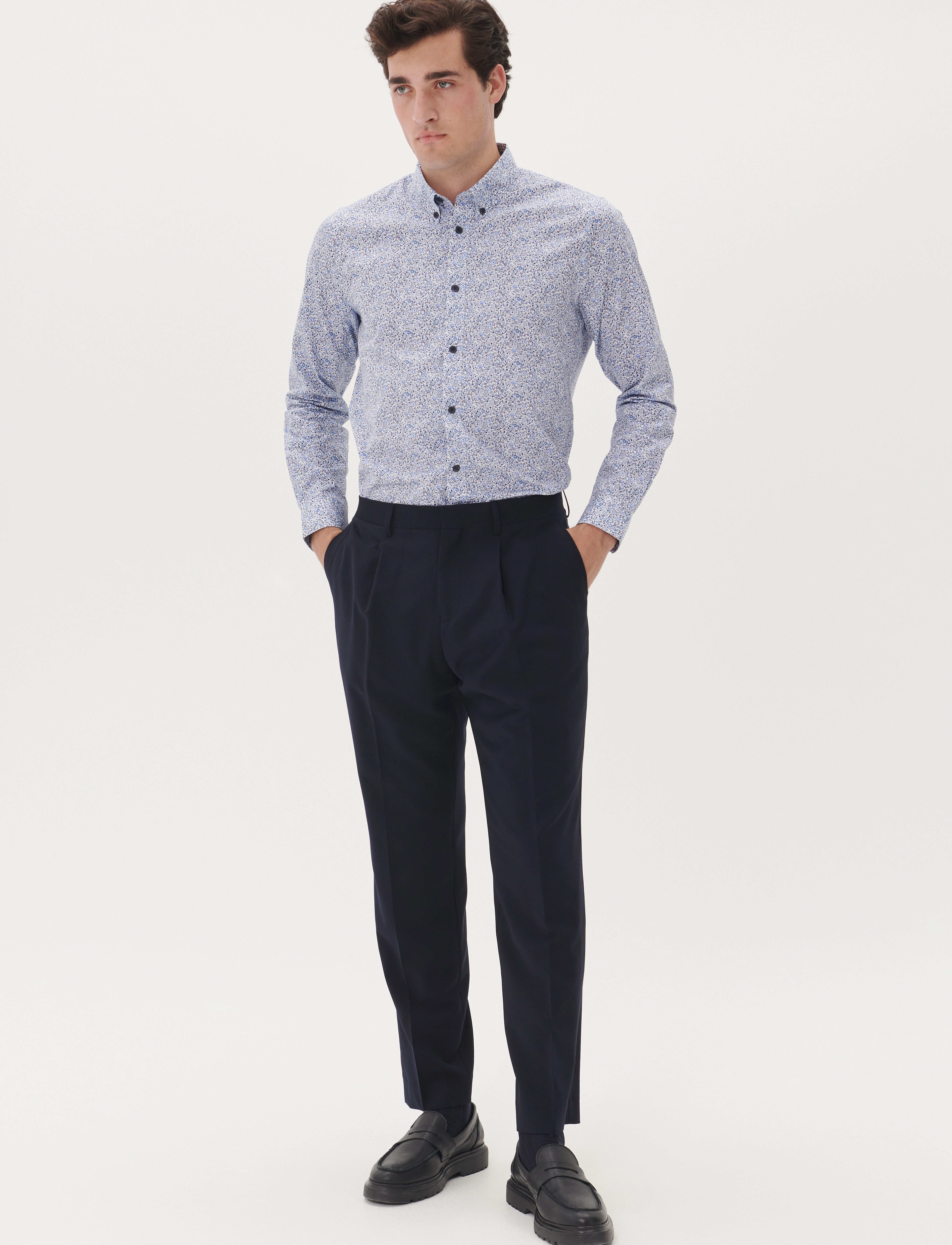 Matinique Matrostol Bd, M, Blue, Skjorter > Business, Herre