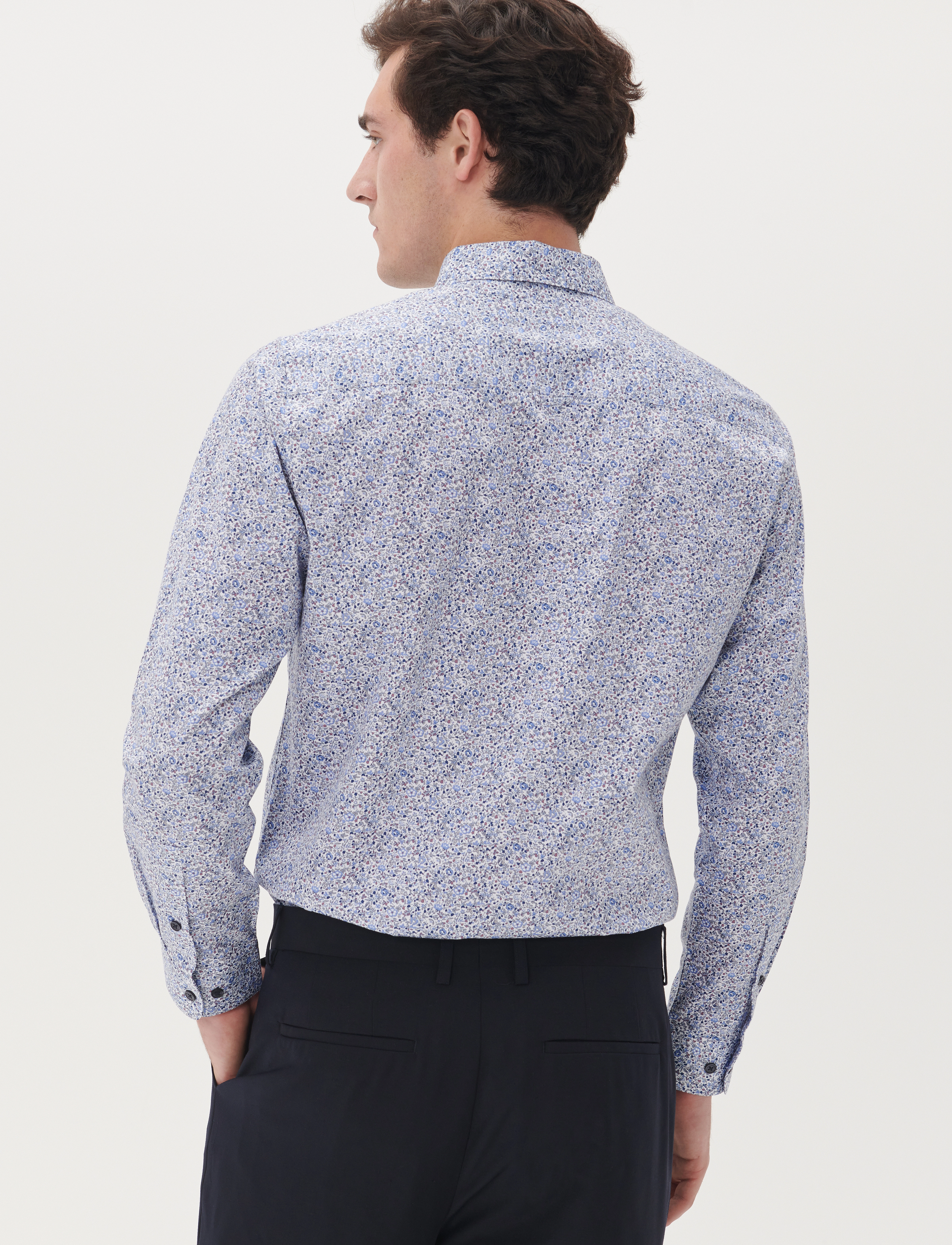 Matinique - MAtrostol BD - pattern shirts - captain's blue - 3