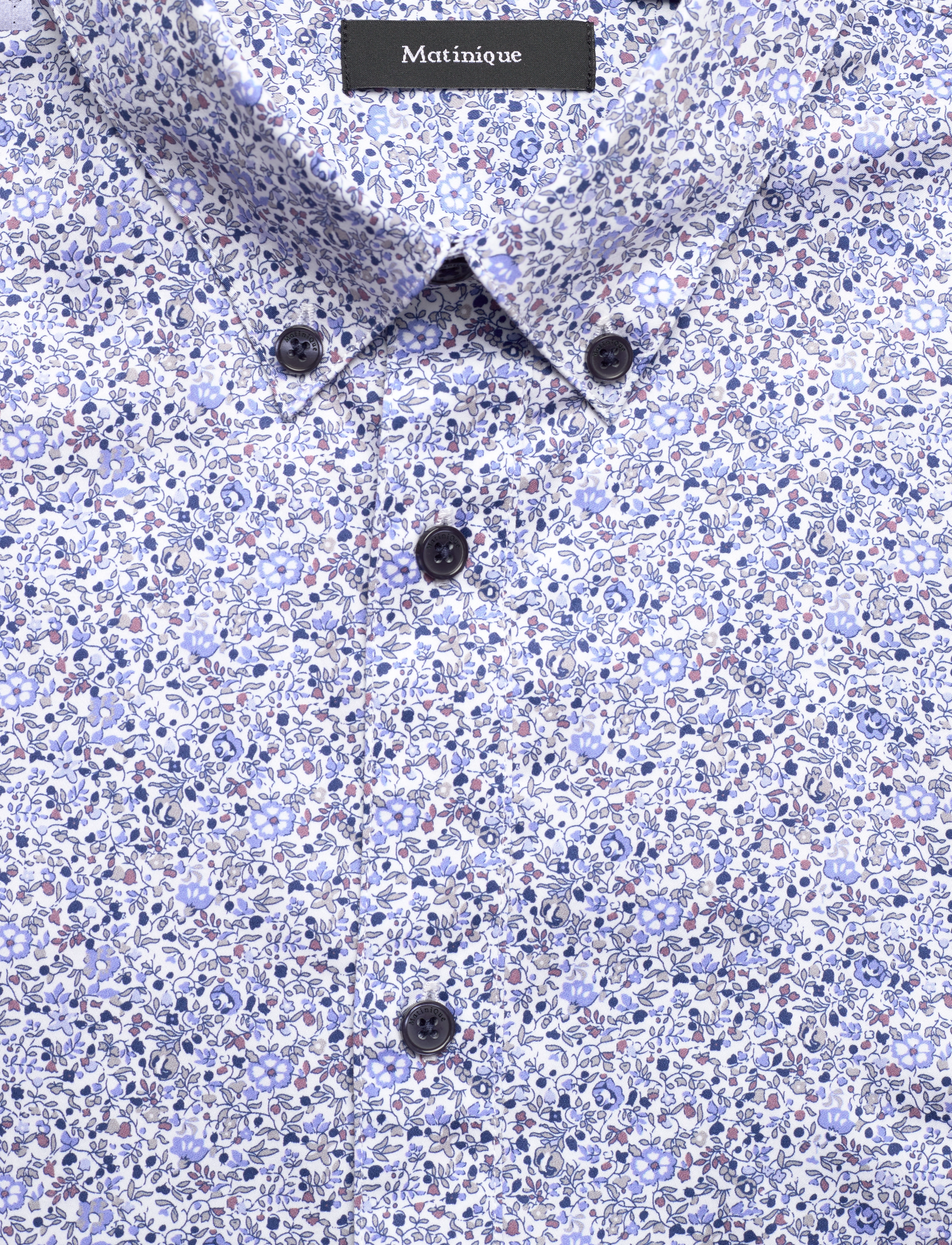 Matinique - MAtrostol BD - pattern shirts - captain's blue - 5