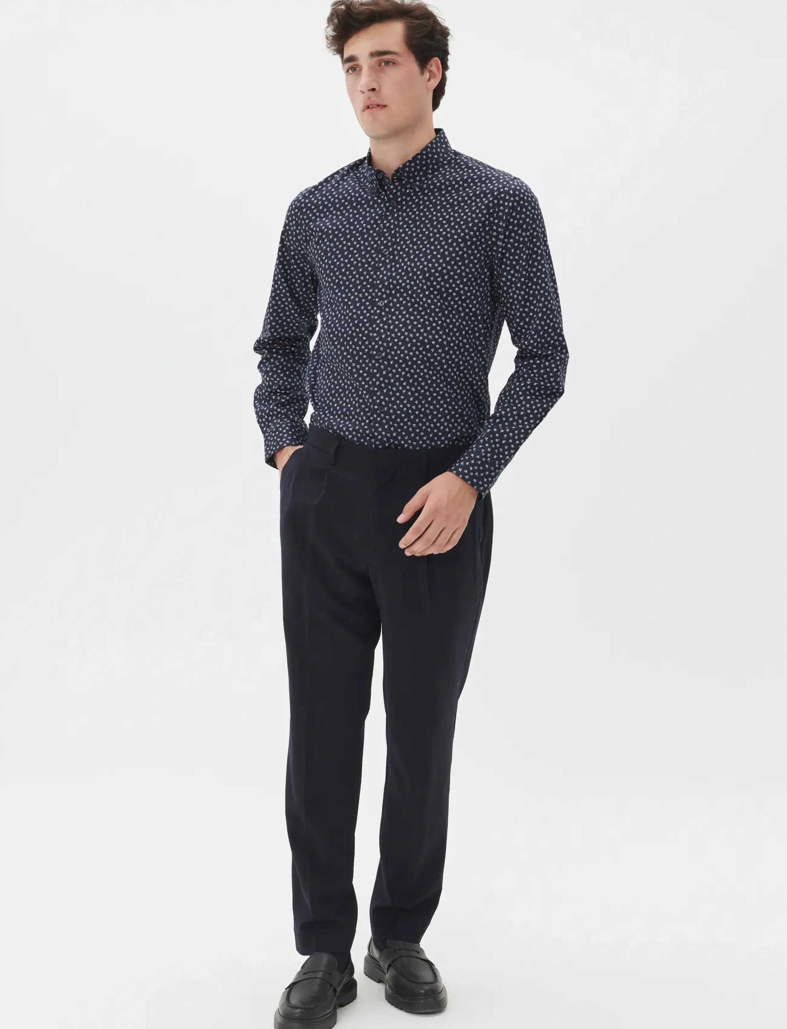 Matinique MAtrostol BD - Hemden - DARK NAVY / navy