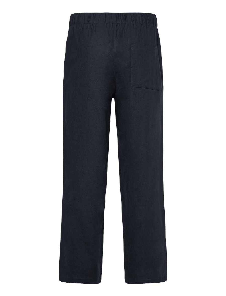 Matinique - MAlyle PJ Pant - casual bukser - dark navy melange - 1