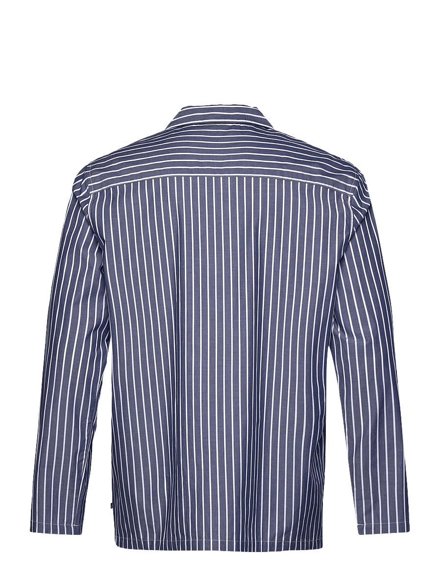 Matinique - MAemerson PJ Long - stribede skjorter - dark navy - 2