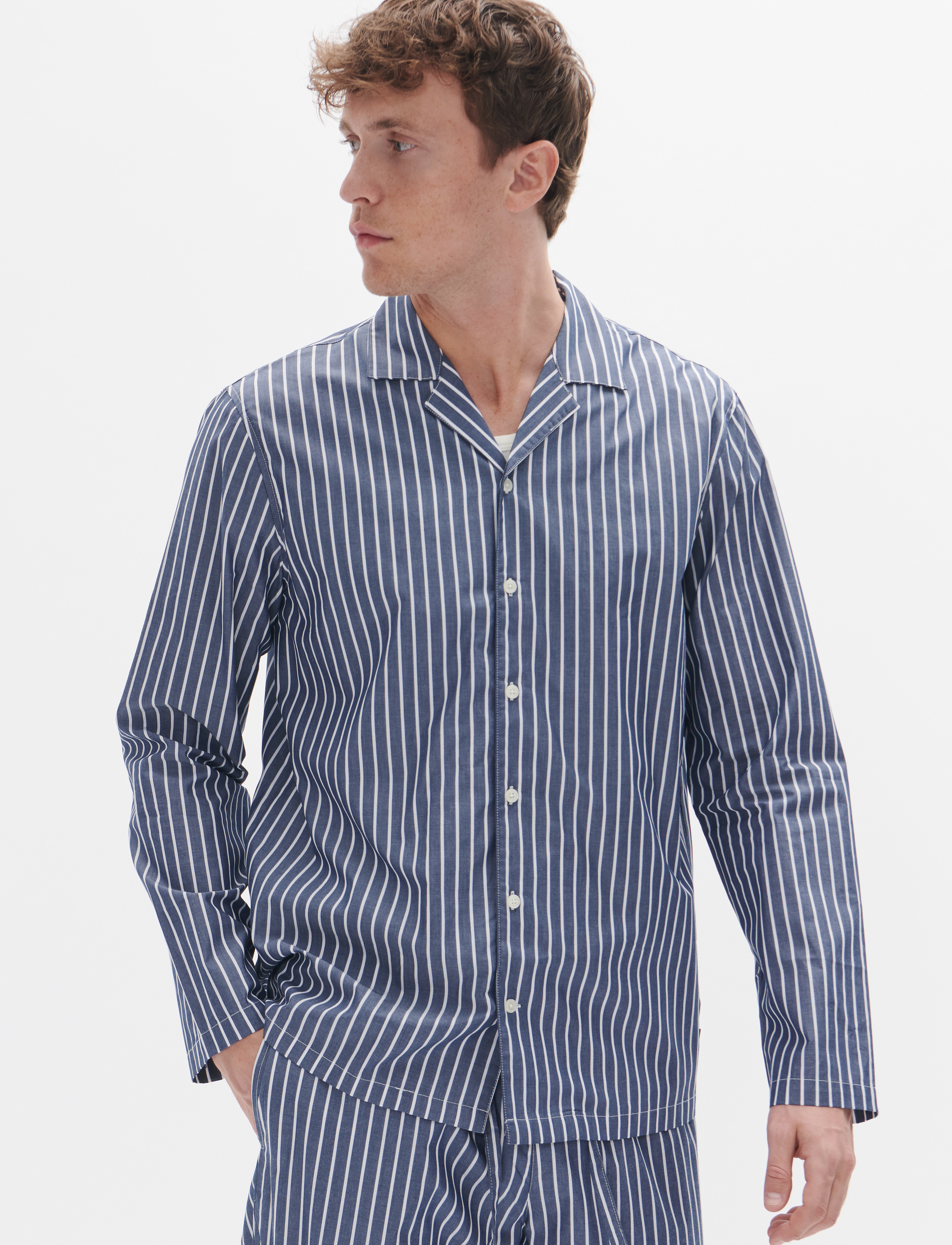 Matinique MAemerson PJ Long - Formelle skjorter - DARK NAVY / navy