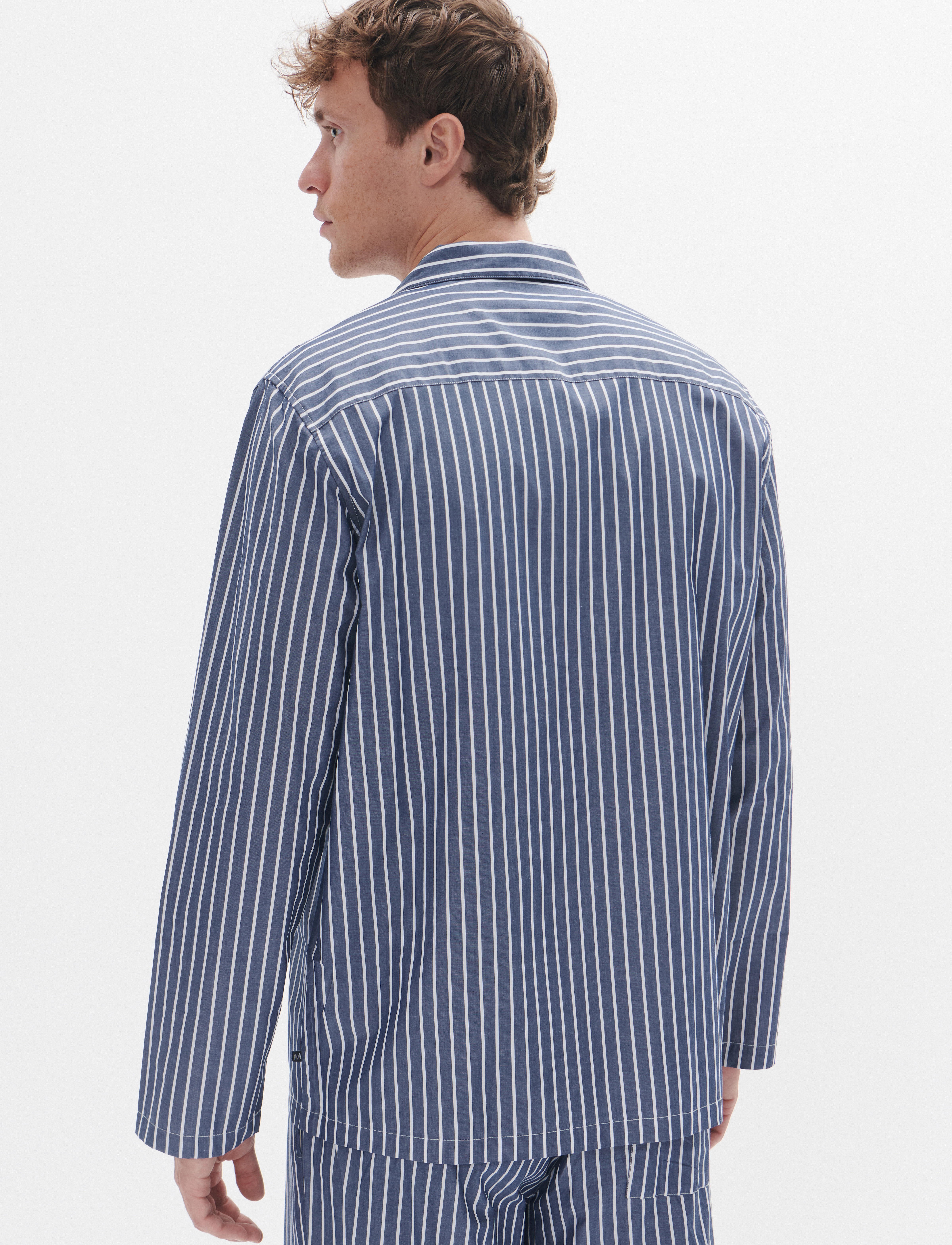 Matinique - MAemerson PJ Long - striped shirts - dark navy - 3