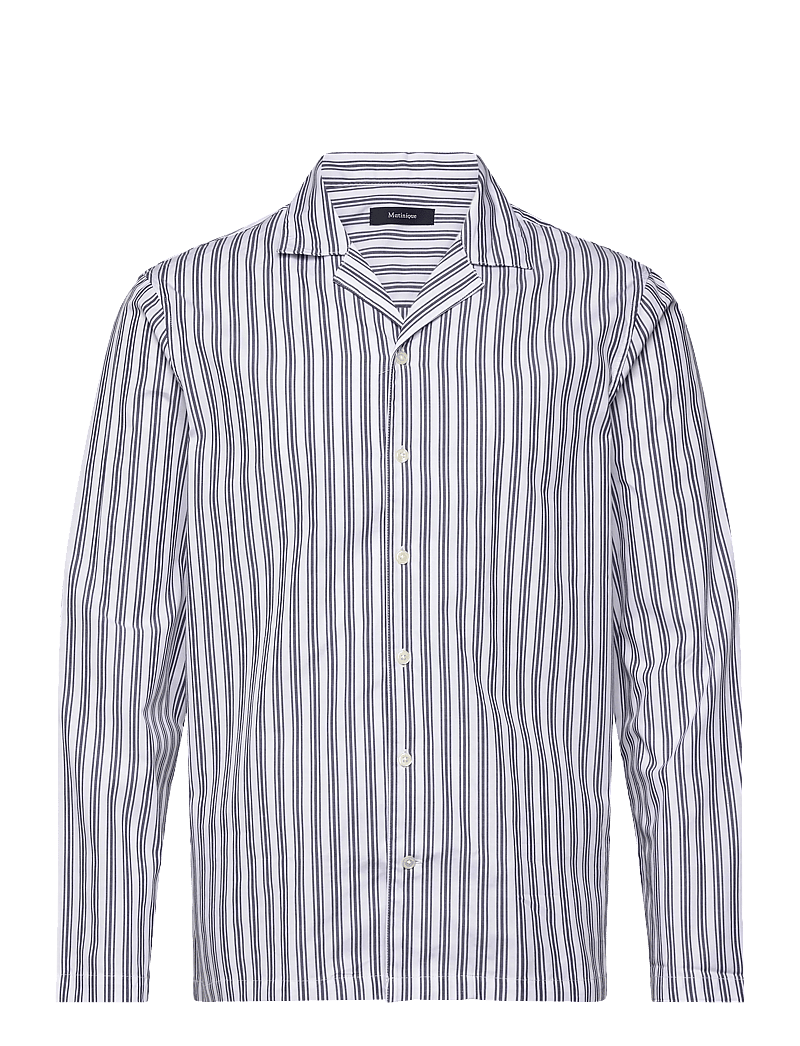 Matinique - MAemerson PJ Long - gestreifte hemden - white - 1