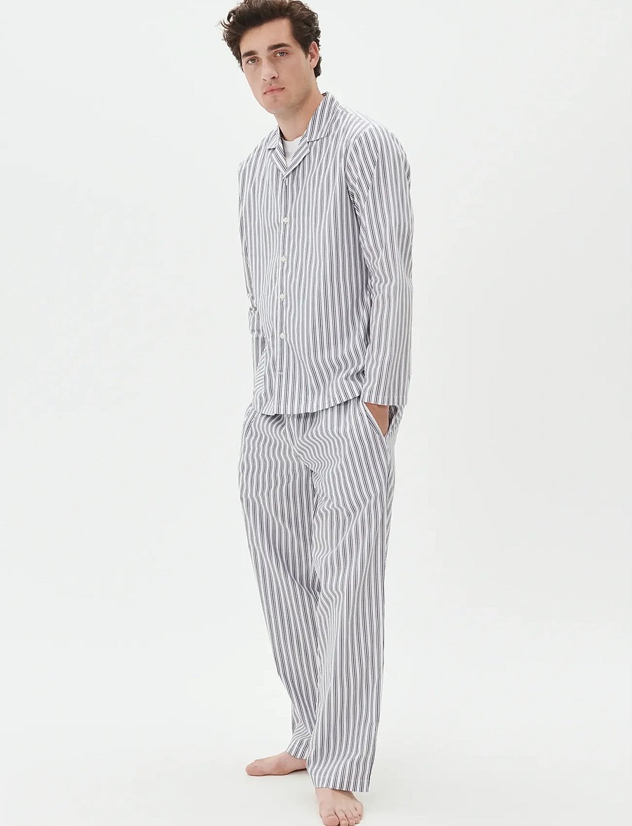 Matinique - MAemerson PJ Long - gestreifte hemden - white - 3