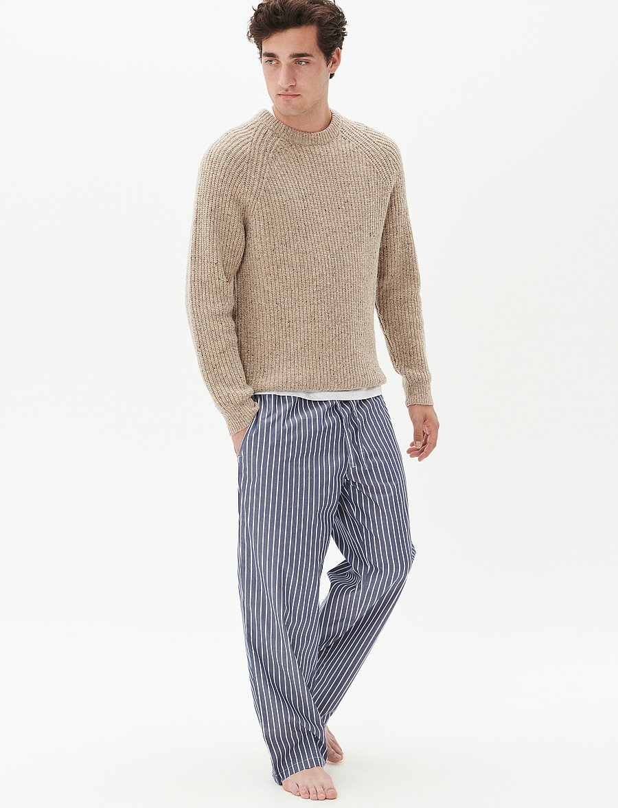 Matinique - MAlyle PJ Pant - natbukser - dark navy - 3