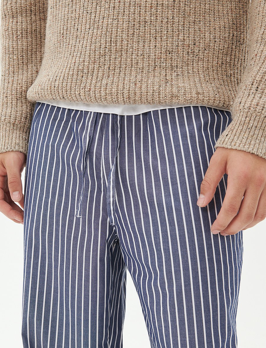 Matinique - MAlyle PJ Pant - natbukser - dark navy - 5