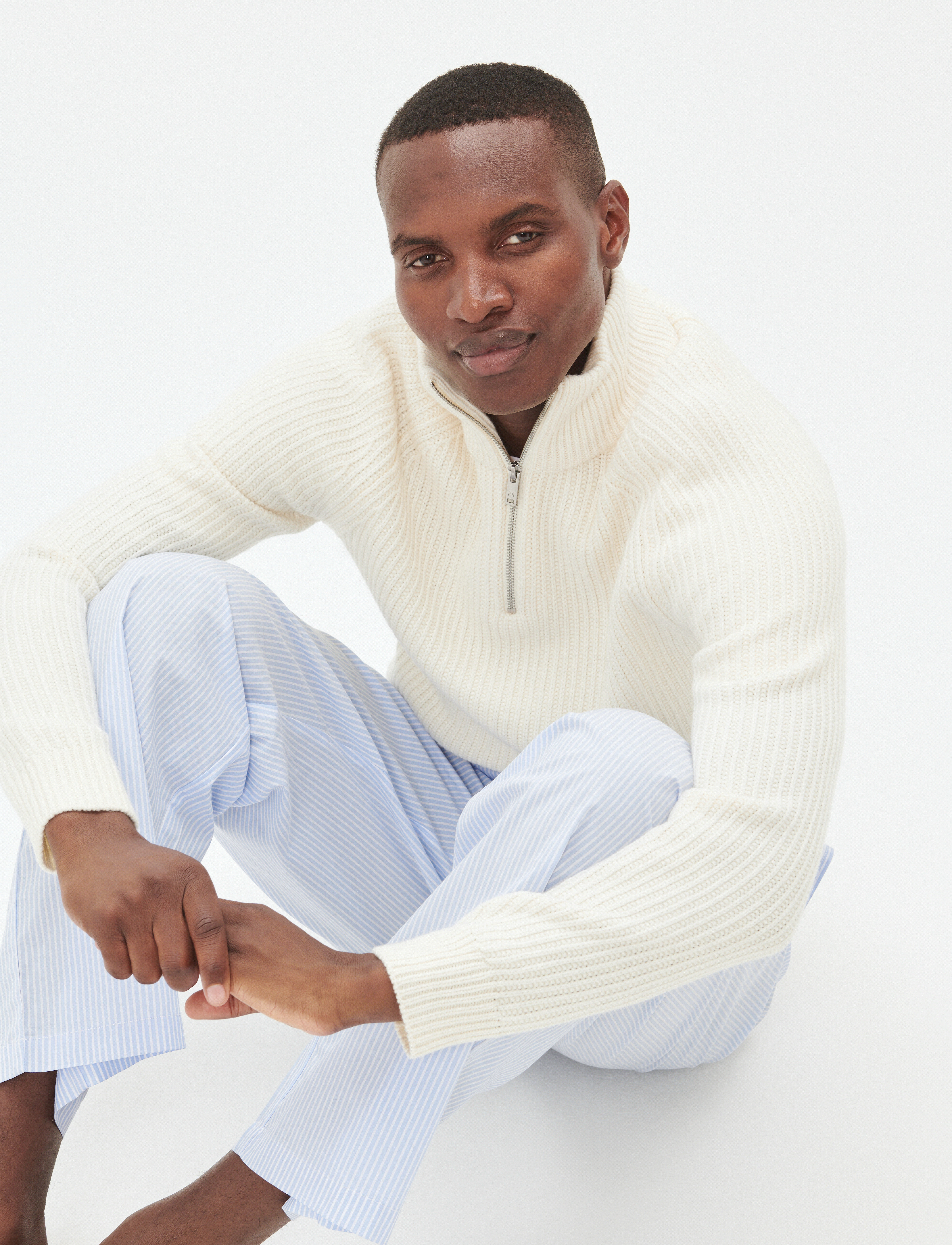 Matinique - MAlyle PJ Pant - pyjamahosen - glacier lake - 3