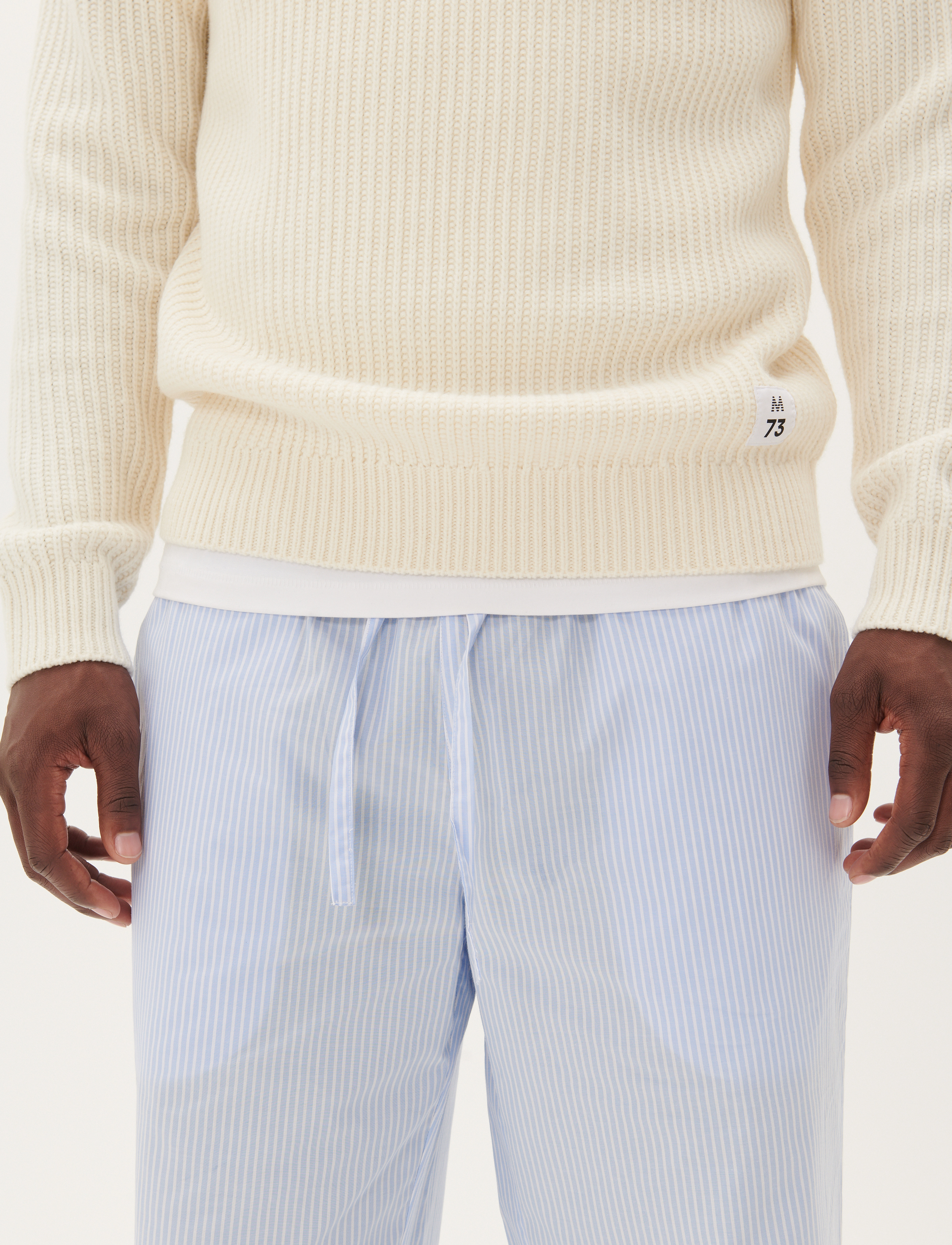 Matinique - MAlyle PJ Pant - pyjamahosen - glacier lake - 5
