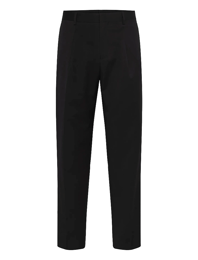 Matinique - MAweller Tux Pleat Pant - anzugshosen - black - 1