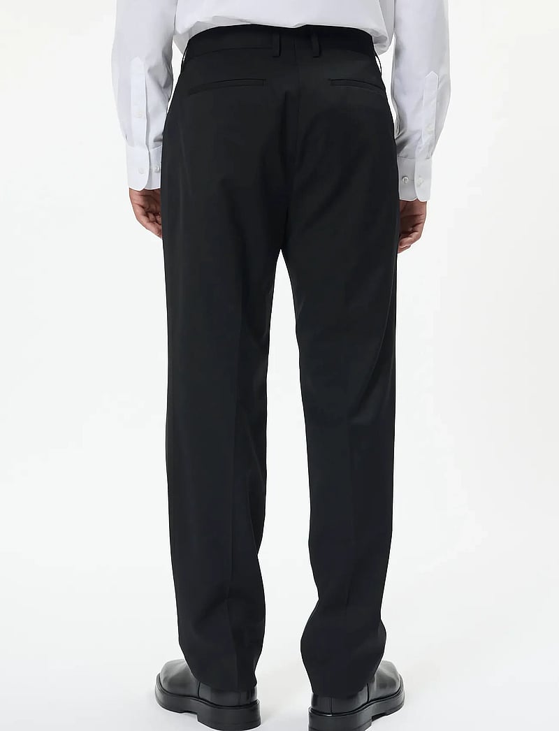 Matinique - MAweller Tux Pleat Pant - anzugshosen - black - 3