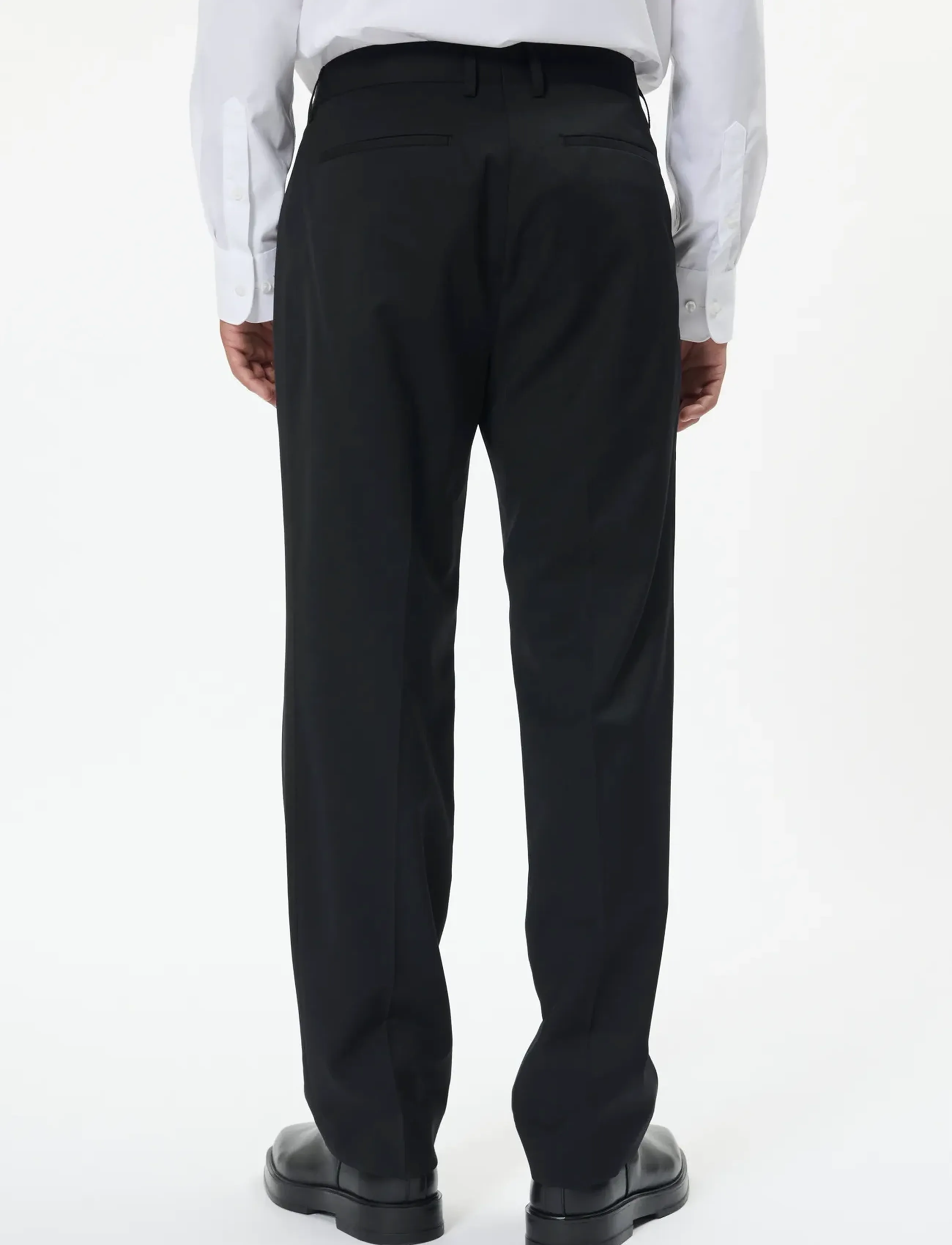 Matinique - MAweller Tux Pleat Pant - uzvalka bikses - black - 3