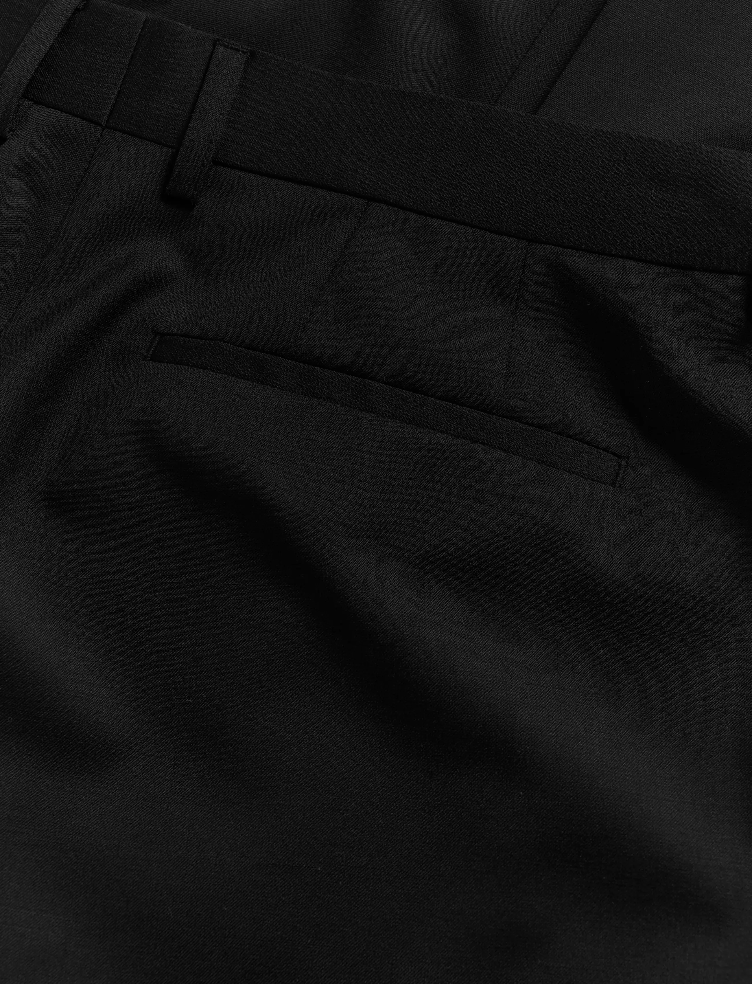 Matinique - MAweller Tux Pleat Pant - uzvalka bikses - black - 5