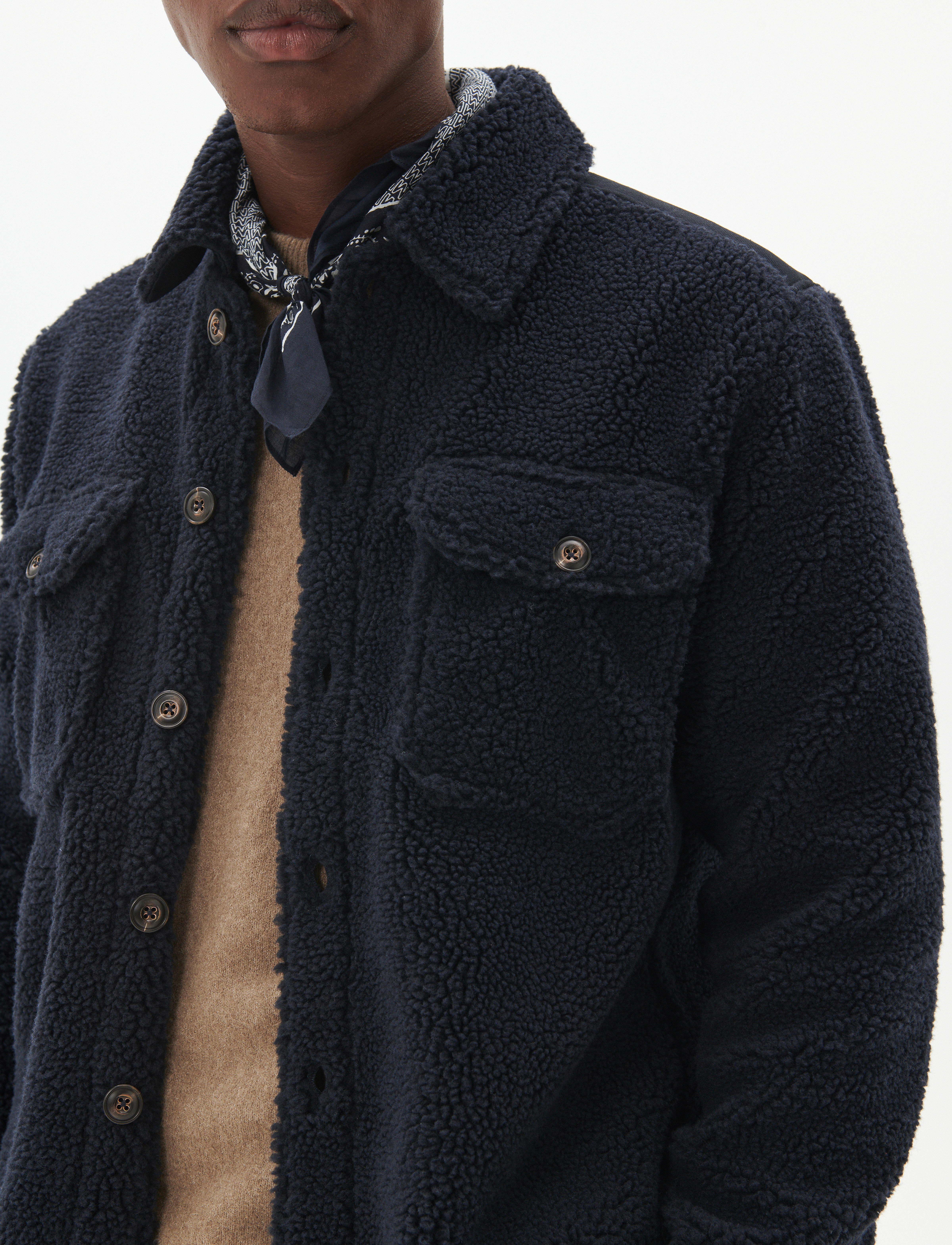Matinique - MAdamo Fleece Heritage - dark navy - 5
