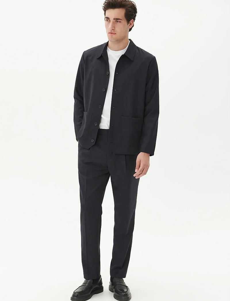 Matinique - MAriver LP Jacket - höstjackor - dark midnight - 0