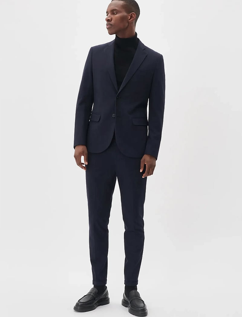 Matinique - MAgeorge - enkelknäppta kavajer - dark navy - 3