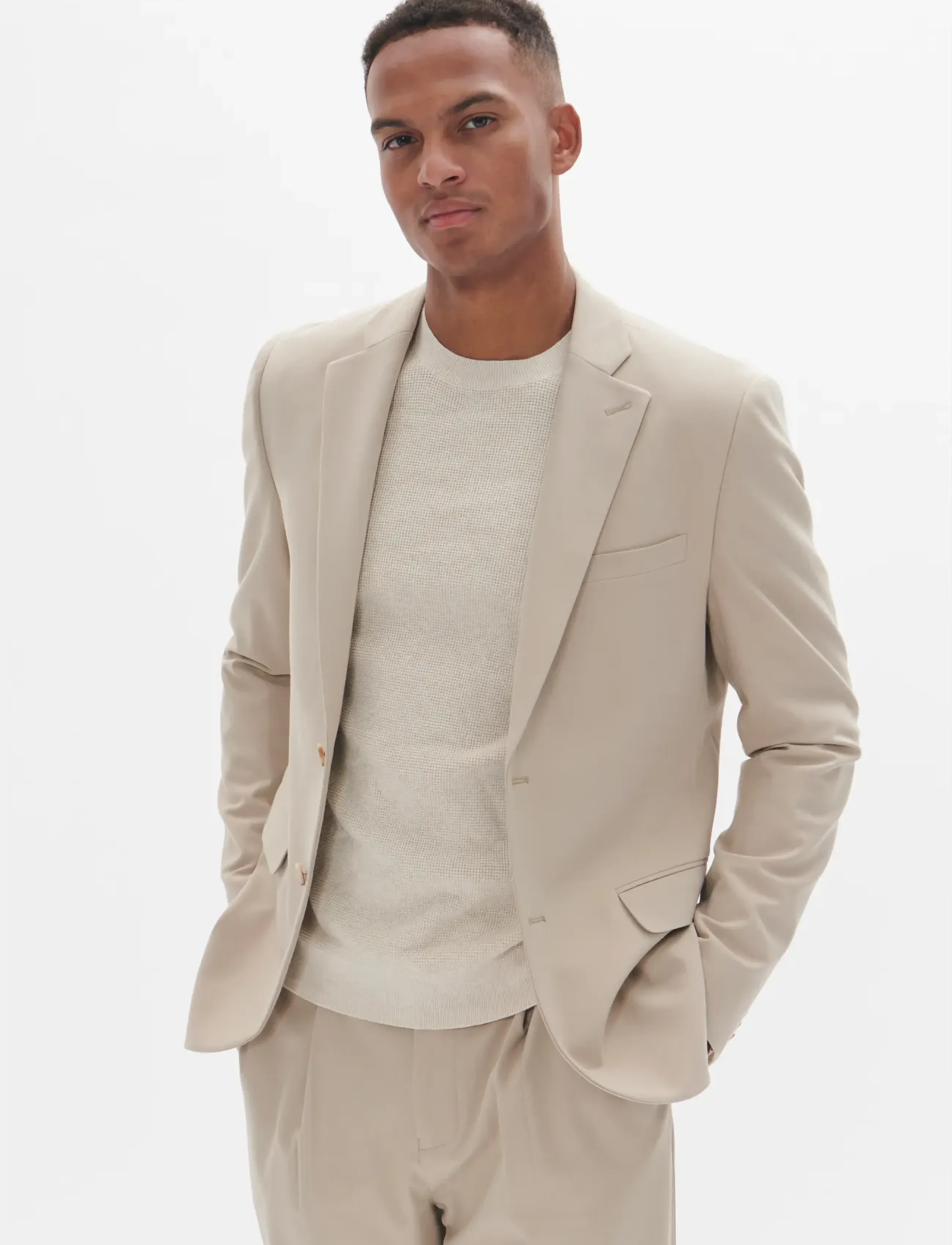 Matinique Mageorge, Mænd, Blazer, Beige, Str: 48
