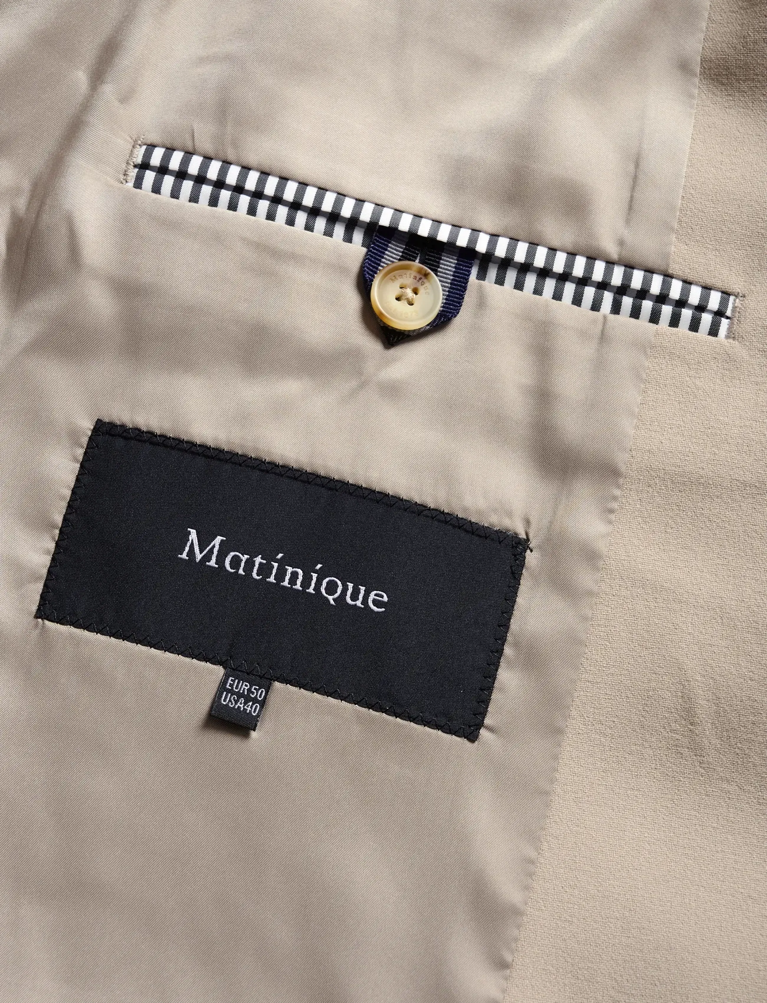 Matinique - MAgeorge - yksiriviset bleiserit - plaza taupe - 5