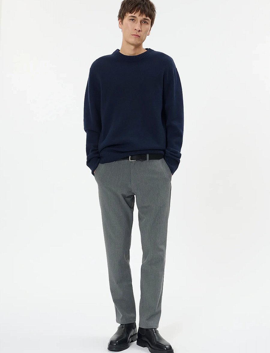 Matinique - MAPristu - anzugshosen - medium grey melange - 2