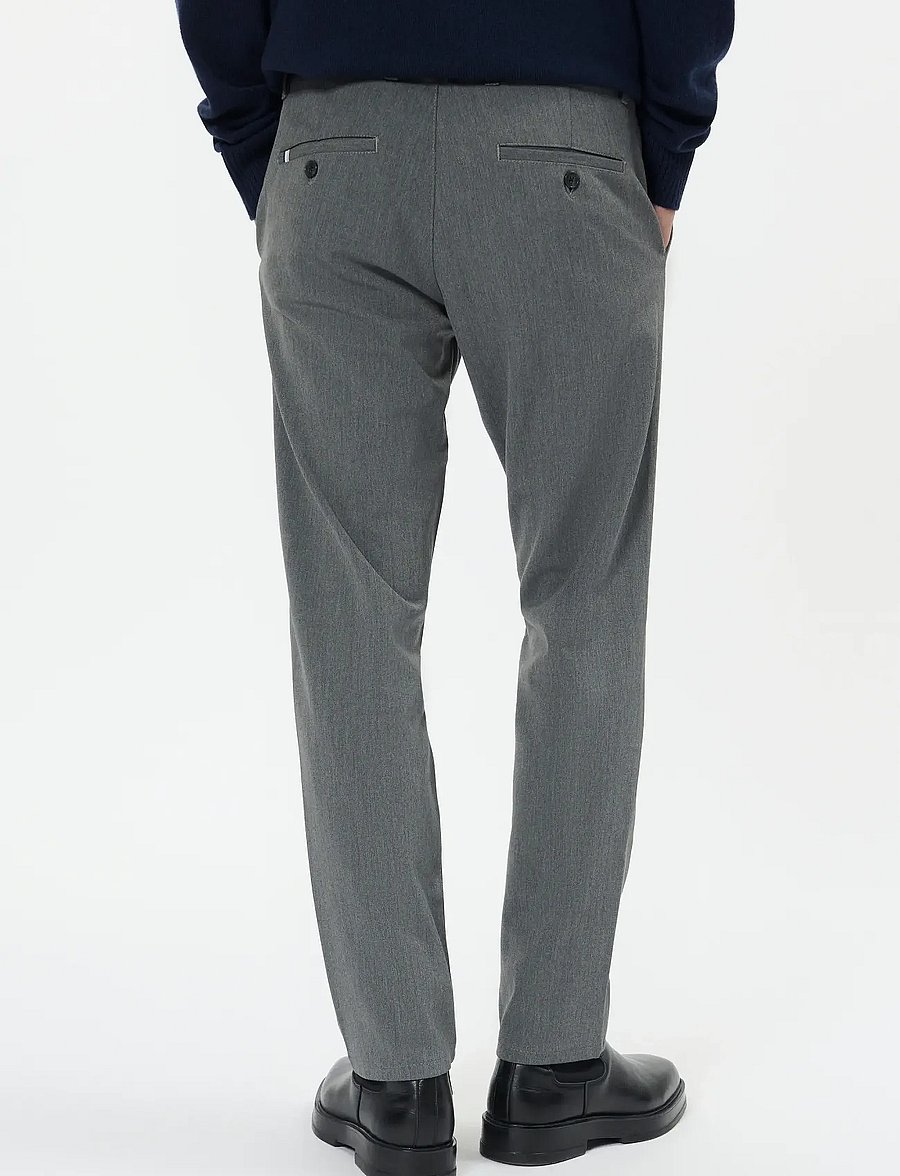 Matinique - MAPristu - anzugshosen - medium grey melange - 3