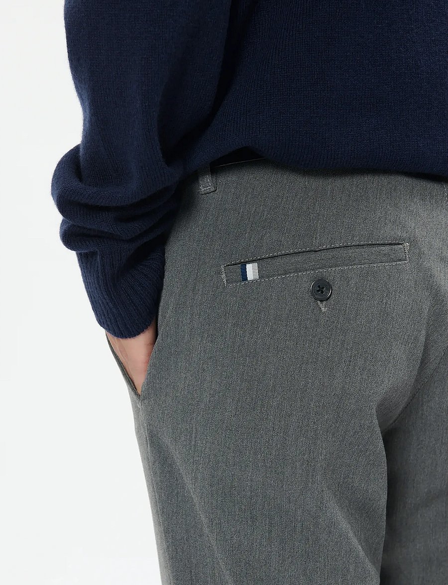 Matinique - MAPristu - anzugshosen - medium grey melange - 4