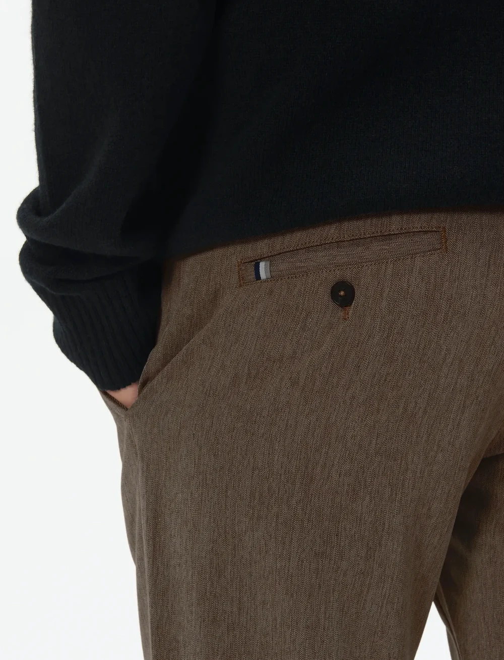 Matinique - MAPristu - Ülikonnapüksid - morel melange - 4