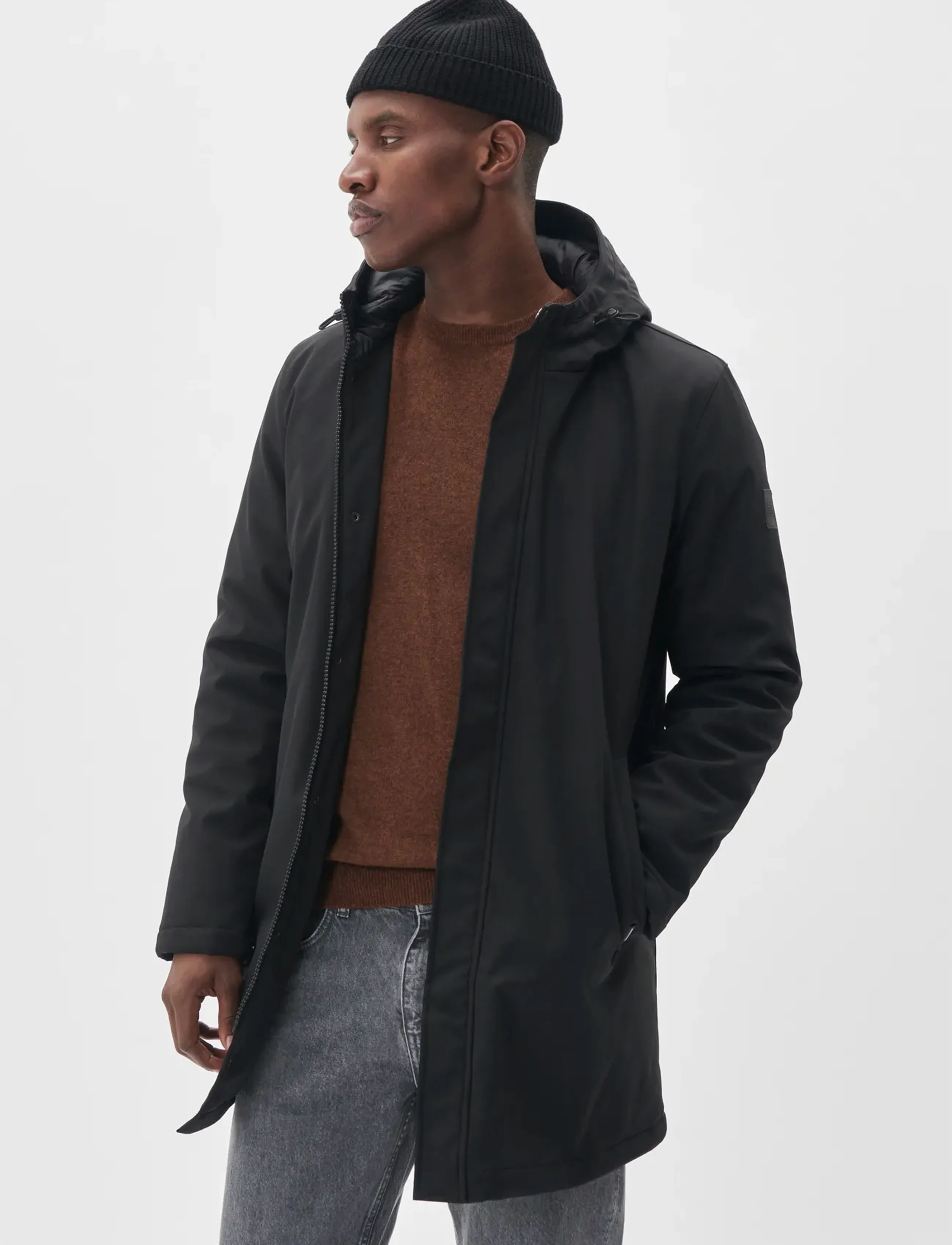 Matinique Majackson, L, Jackets, Schwarz - Parkas, Männerswear