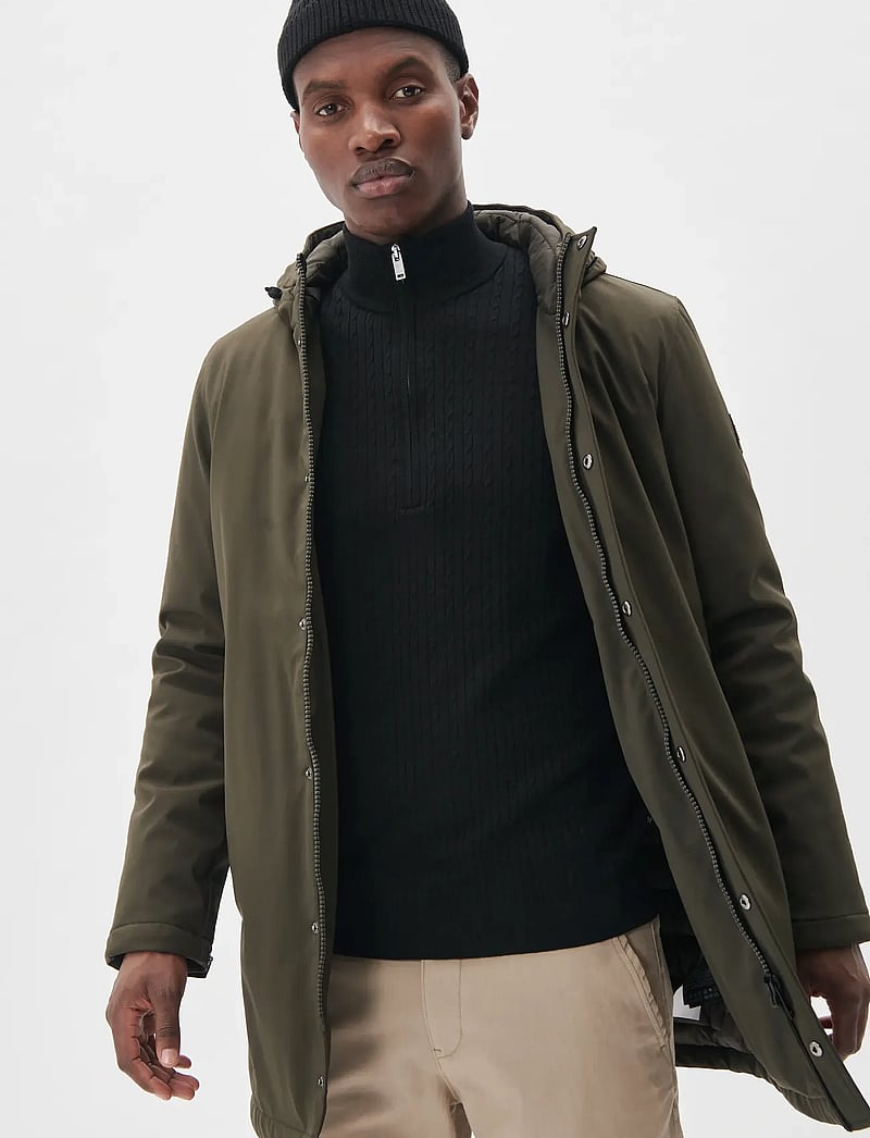 Matinique - MAJackson - parkas - dark olive - 4