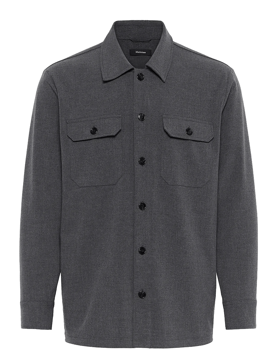 Matinique - MADamo - Überhemden - medium grey melange - 1