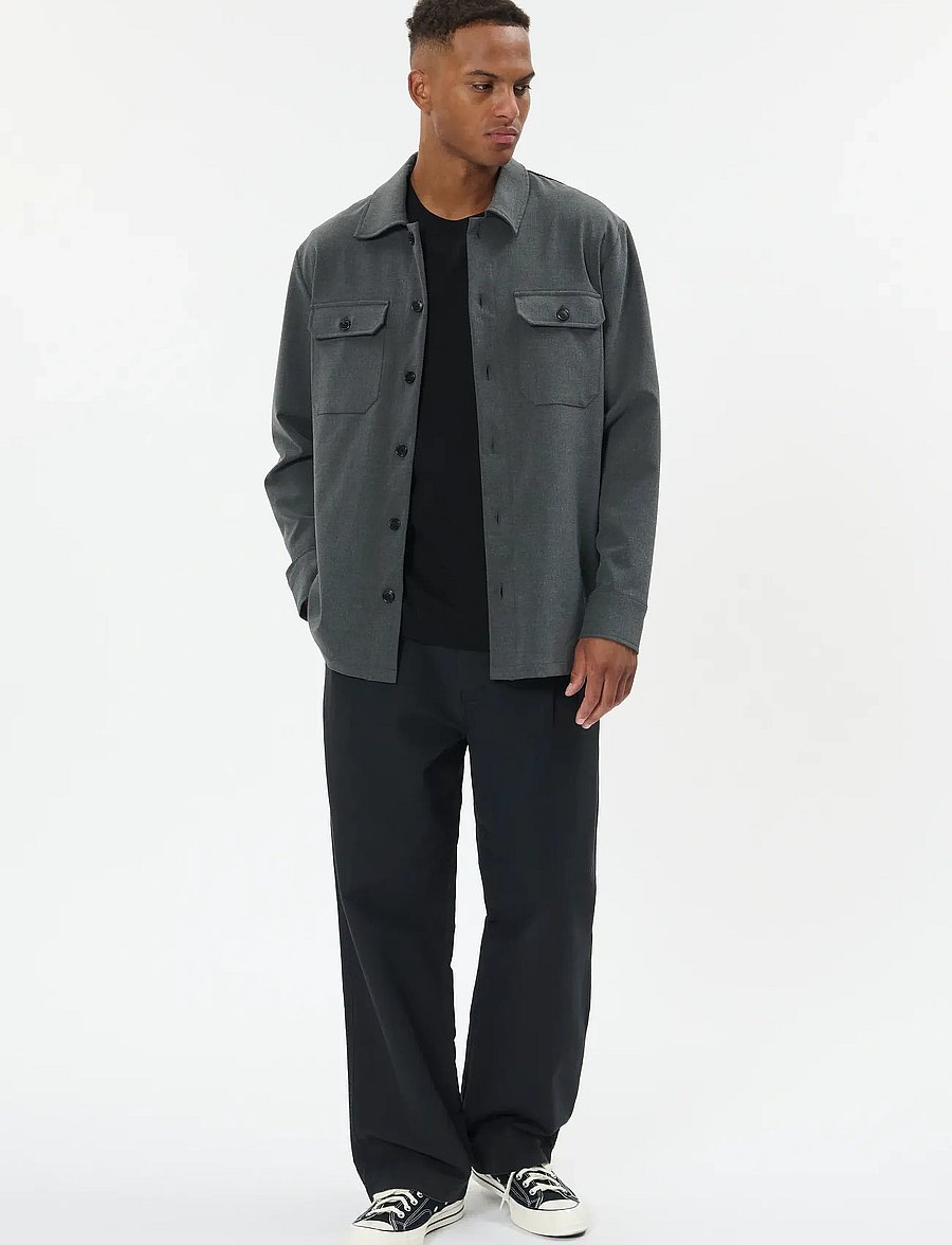 Matinique - MADamo - Überhemden - medium grey melange - 2