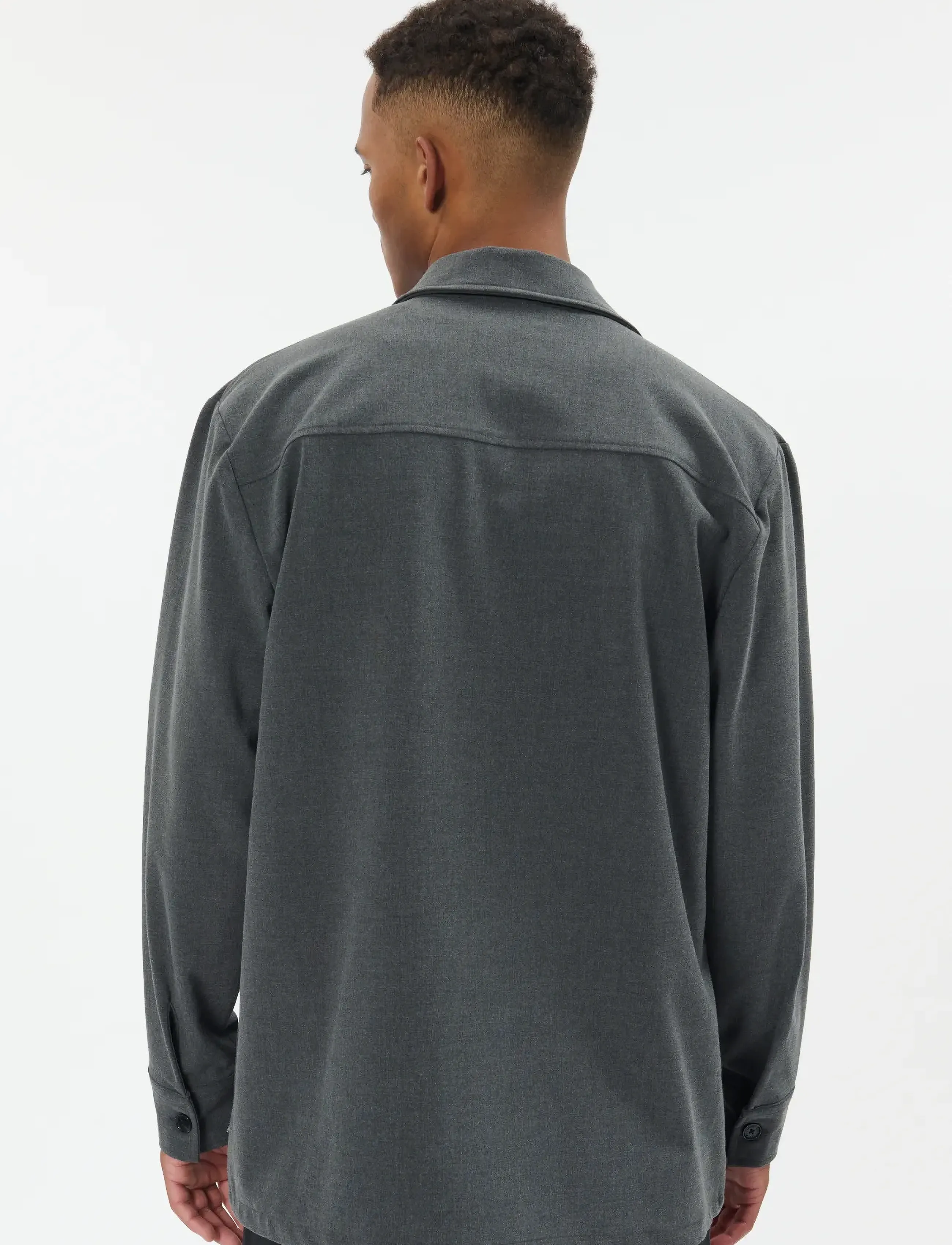 Matinique - MADamo - overshirts - medium grey melange - 3
