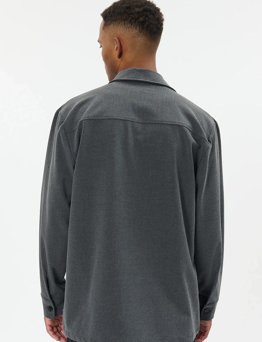 Matinique - MADamo - Überhemden - medium grey melange - 3