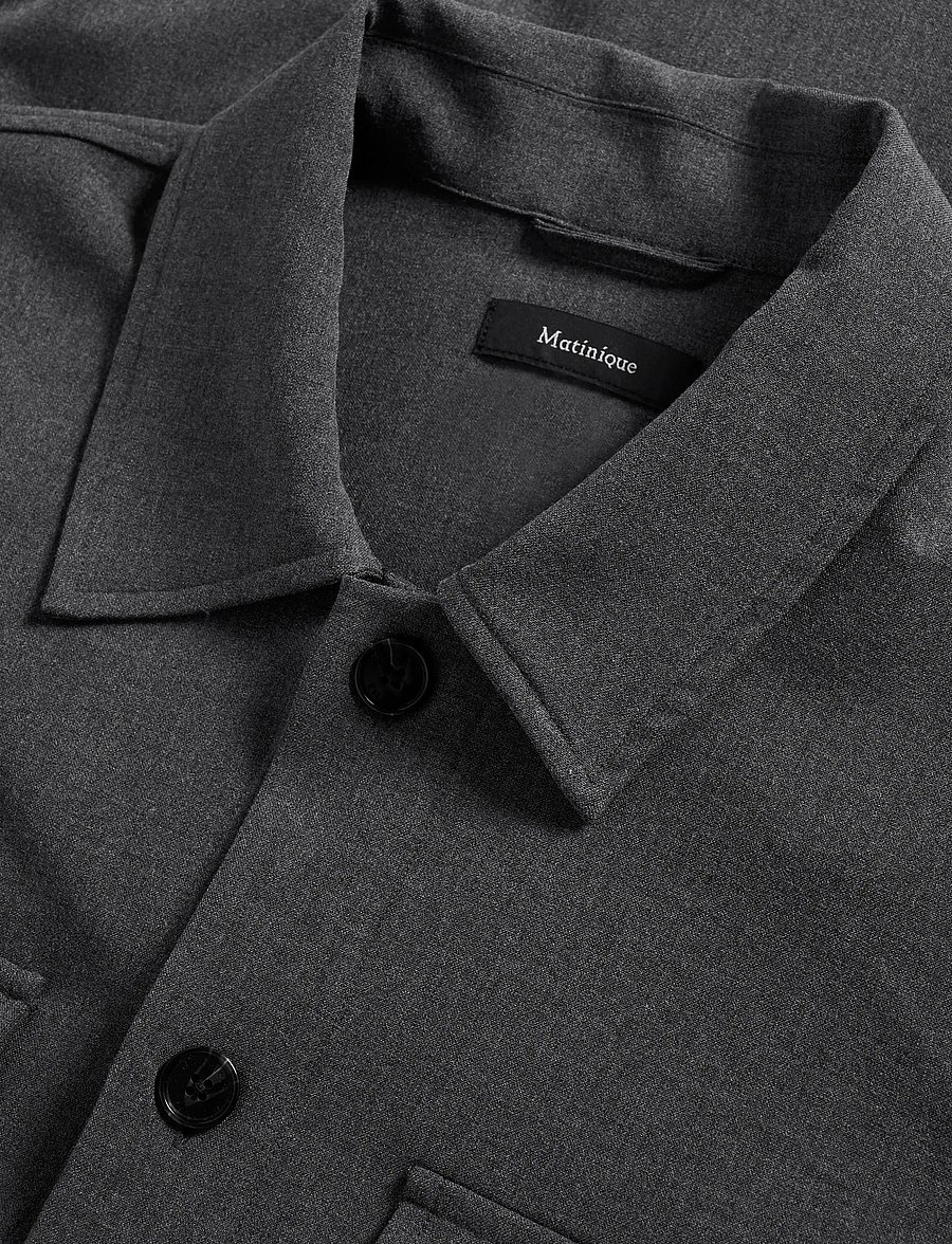 Matinique - MADamo - Überhemden - medium grey melange - 5