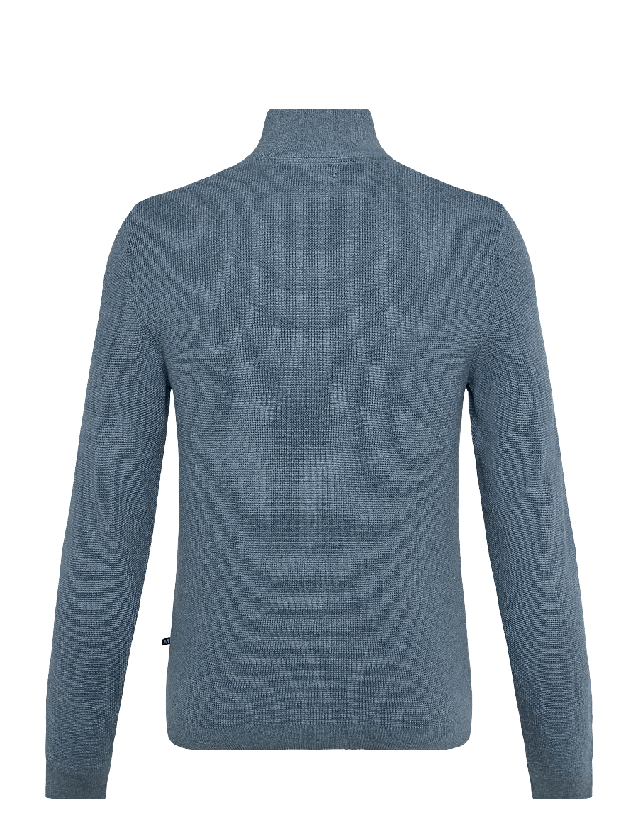 Matinique - MAlagoon Cardigan - pullover mit durchgehendem reißverschluss - captain's blue melange - 2