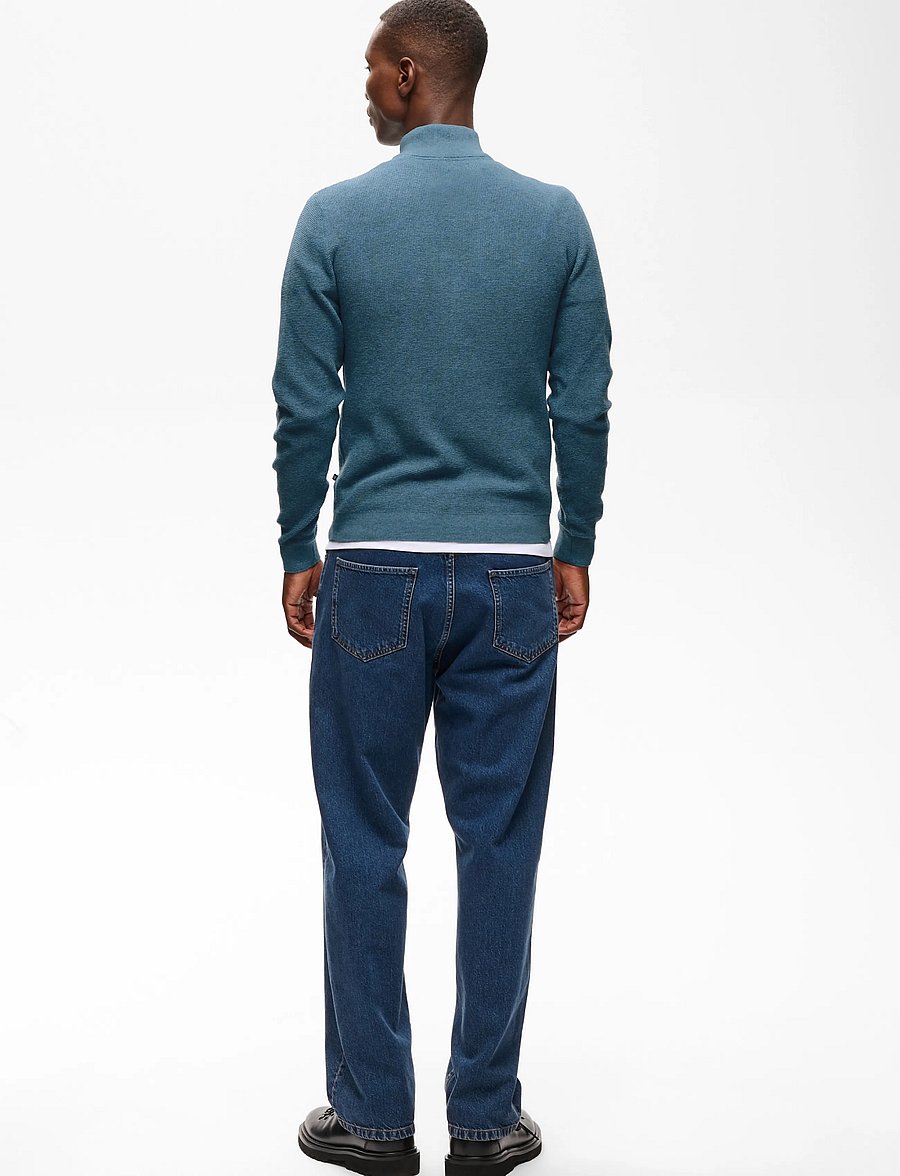 Matinique - MAlagoon Cardigan - pullover mit durchgehendem reißverschluss - captain's blue melange - 4