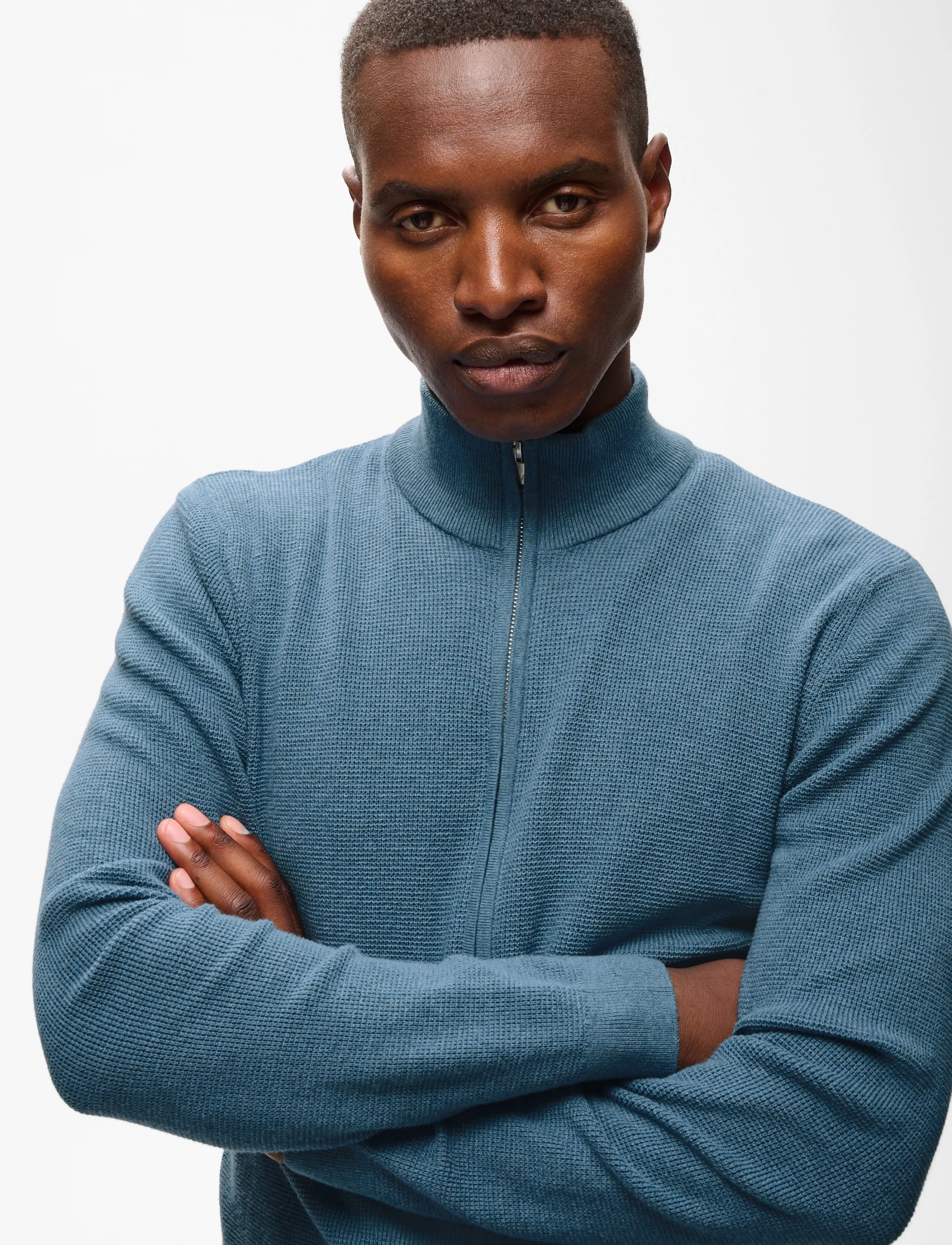 Matinique - MAlagoon Cardigan - pullover mit durchgehendem reißverschluss - captain's blue melange - 5