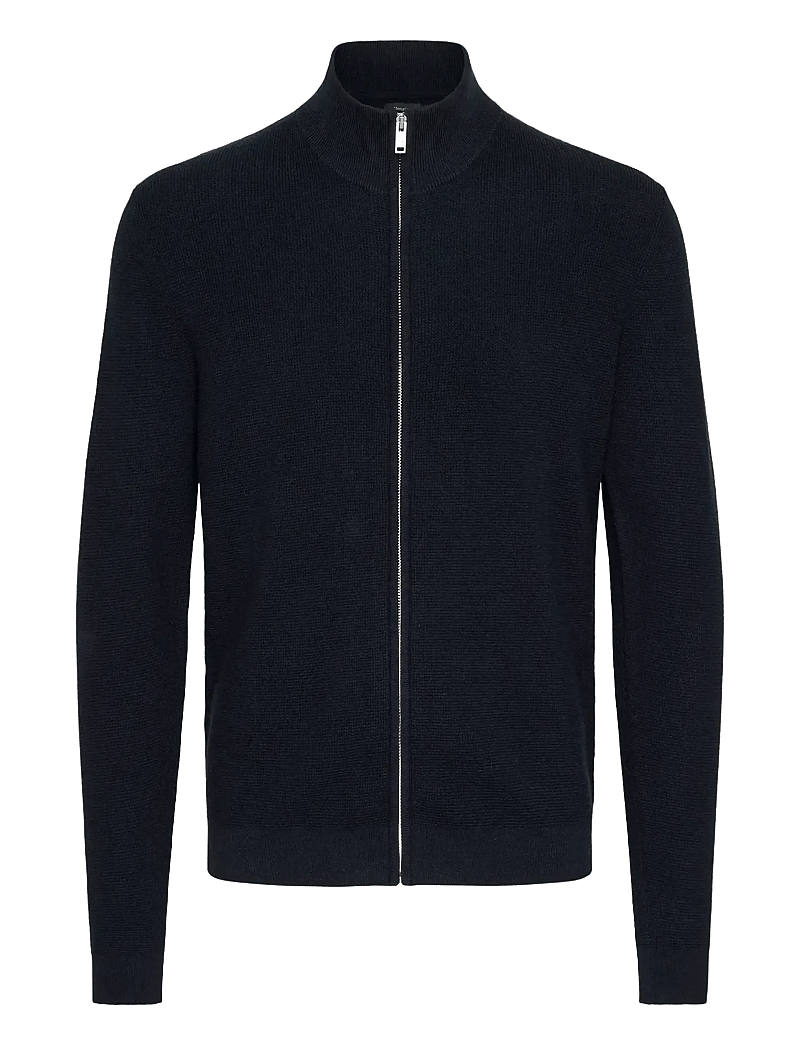 Matinique - MAlagoon Cardigan - pullover mit durchgehendem reißverschluss - dark navy melange - 1